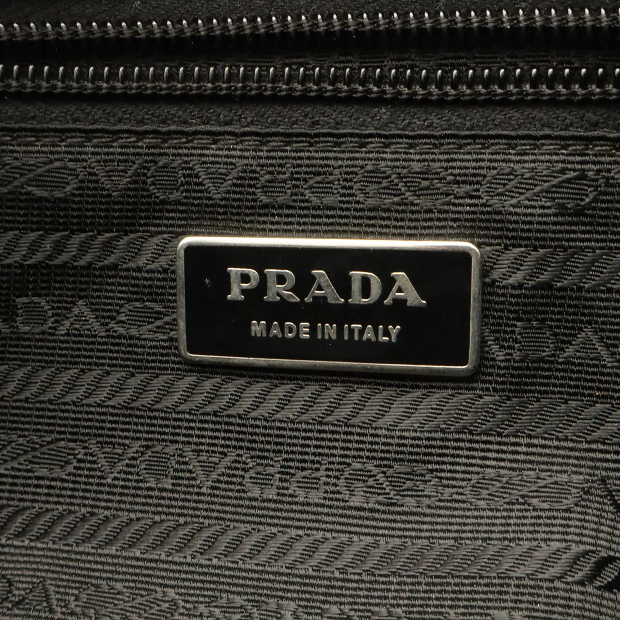 Nylon Leather Pochette Shoulder Bag (Pre-Owned) - Prada - Modalova