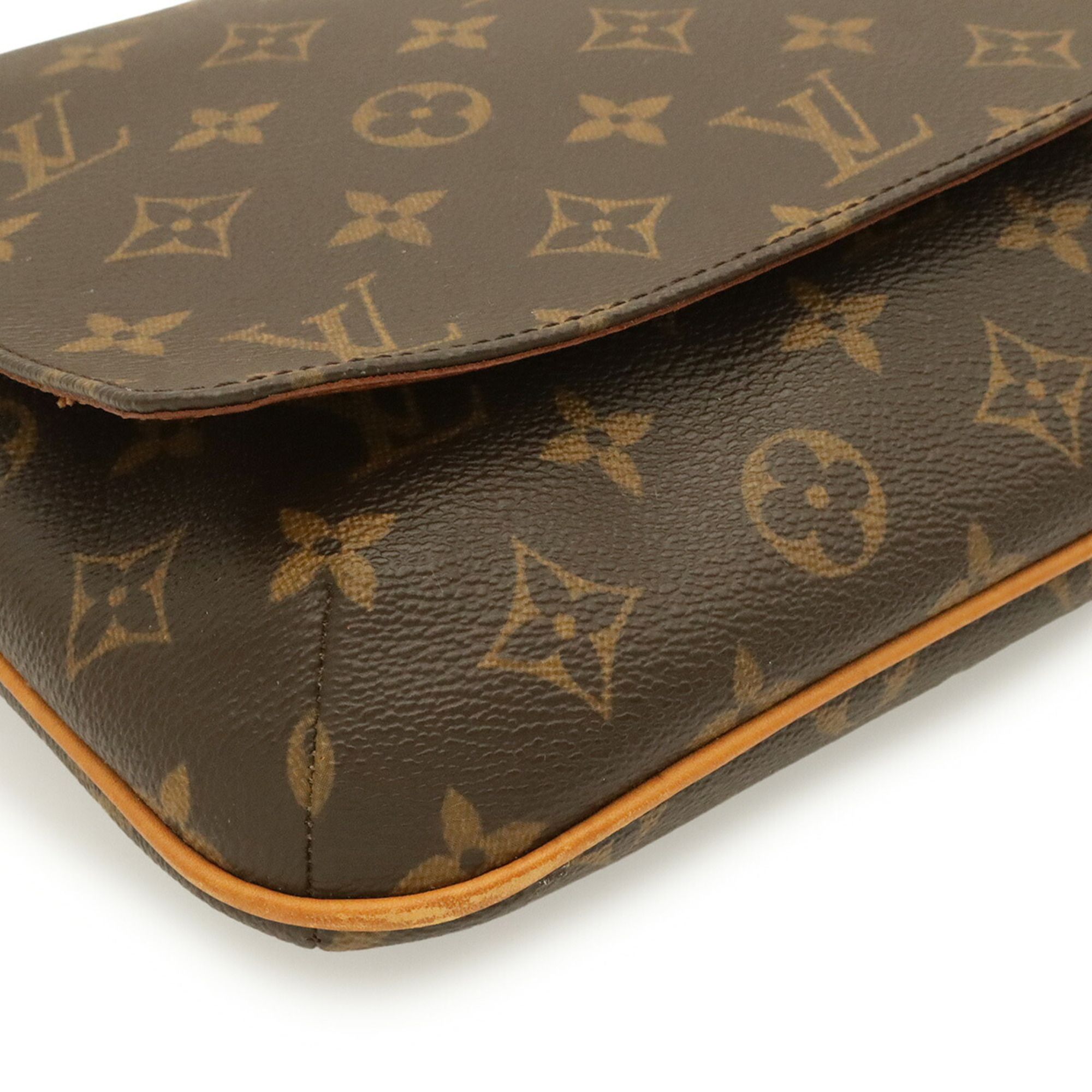Monogram Canvas Pvc Coated Canvas Shoulder Bag (Pre-Owned) - Louis Vuitton - Modalova