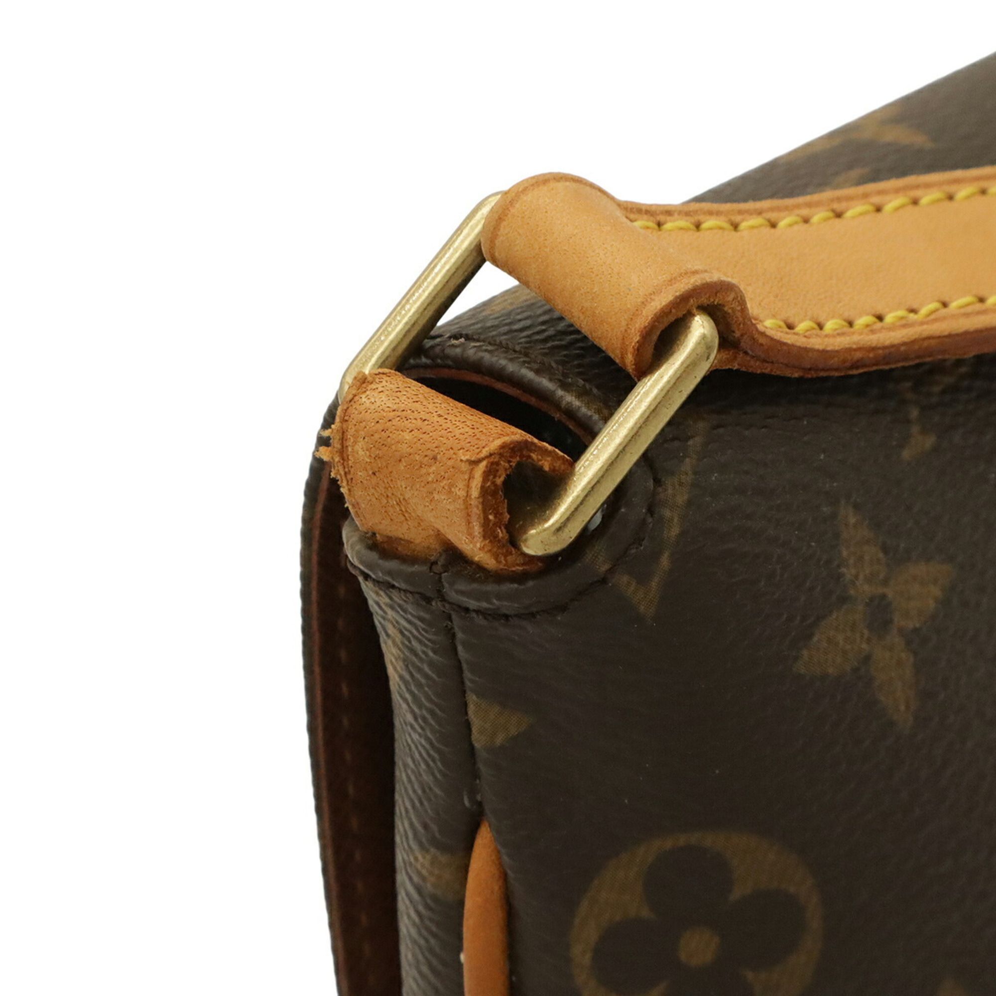Monogram Canvas Pvc Coated Canvas Shoulder Bag (Pre-Owned) - Louis Vuitton - Modalova