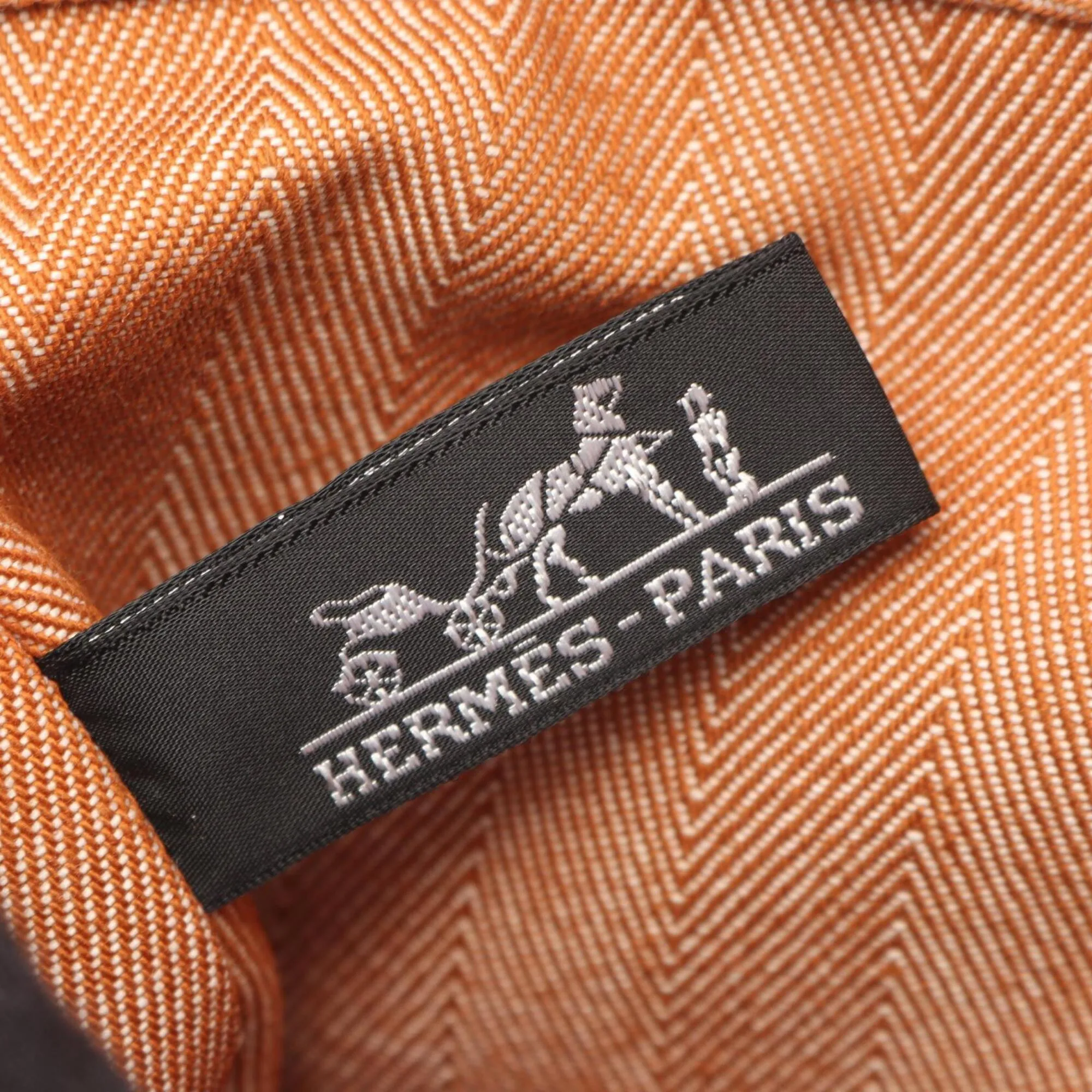 Toile Chevron Swift Leather Handbag (Pre-Owned) - Hermes - Modalova
