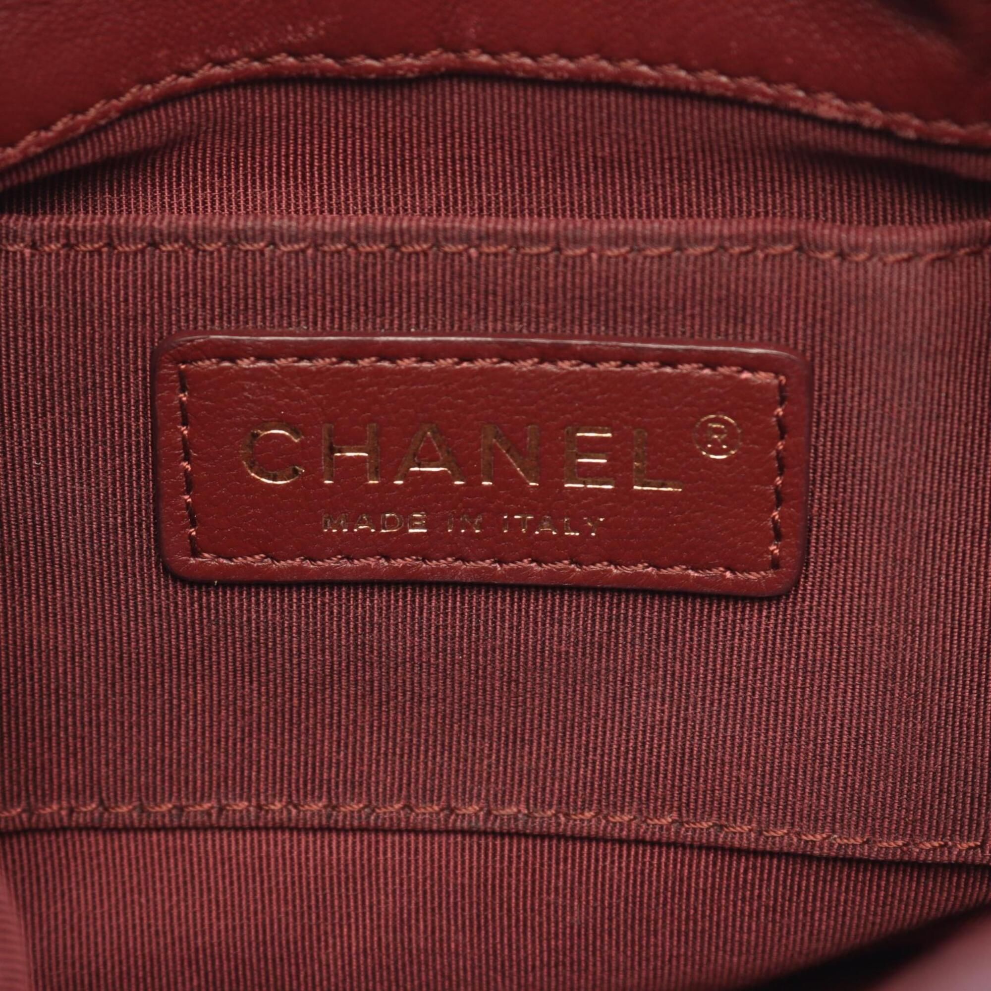 Wool Leather Handbag Shoulder Bag (Pre-Owned) - Chanel - Modalova