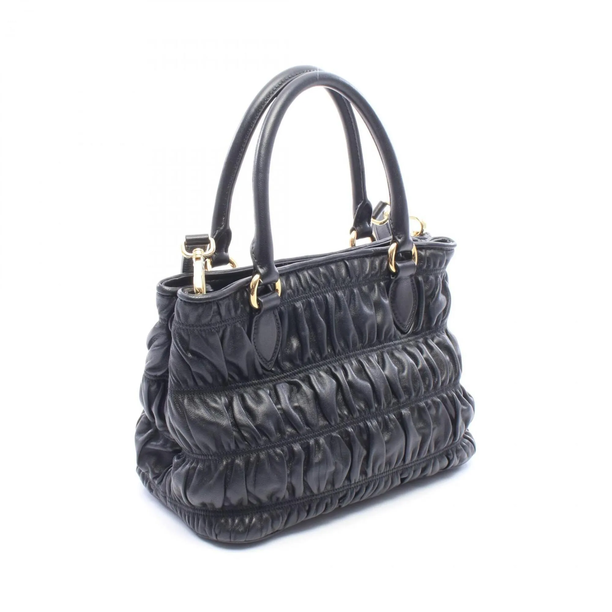 Leather Handbag (Pre-Owned) - Prada - Modalova