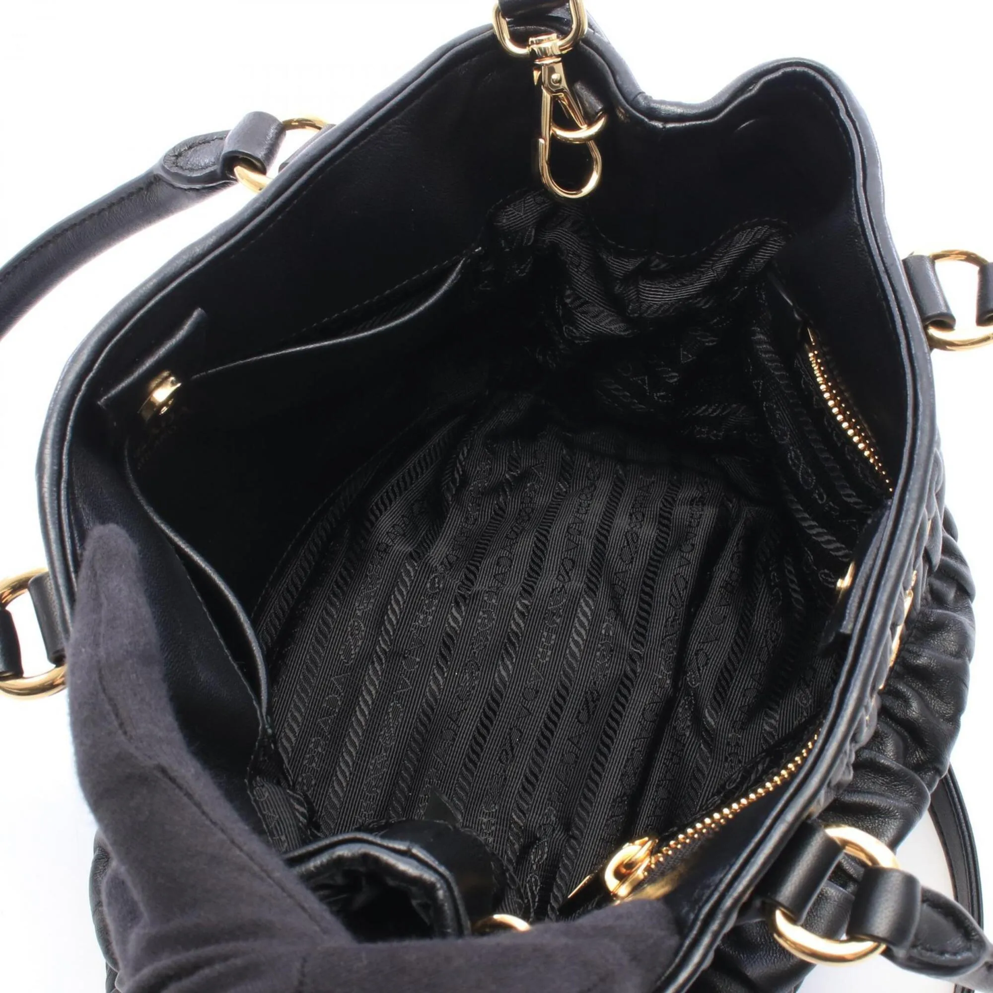 Leather Handbag (Pre-Owned) - Prada - Modalova