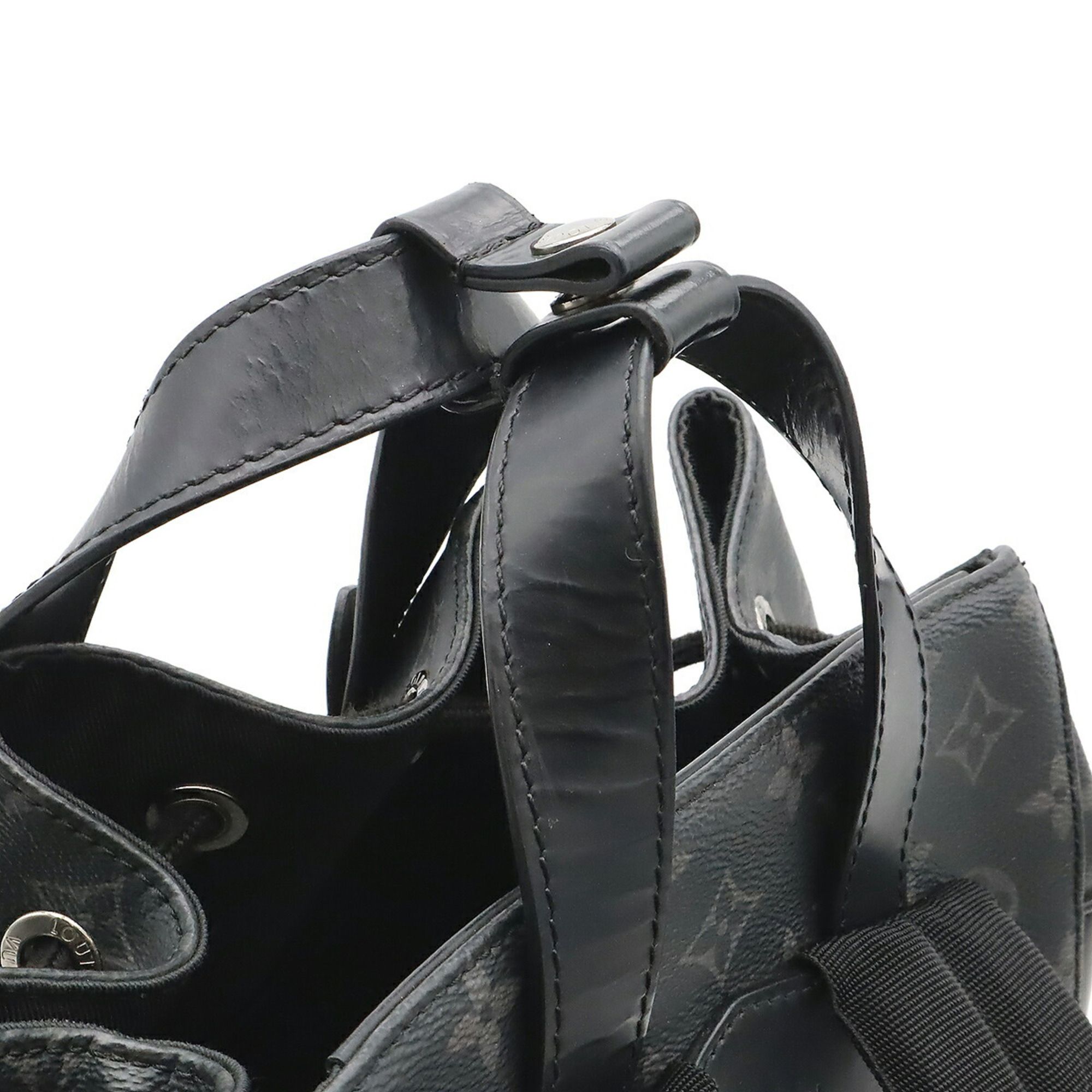 Monogram Eclipse Canvas Leather Backpack (Pre-Owned) - Louis Vuitton - Modalova