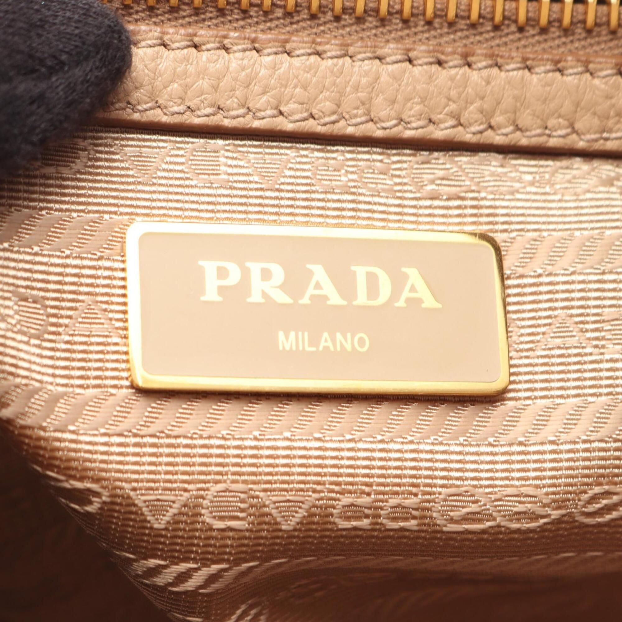 Leather Handbag (Pre-Owned) - Prada - Modalova