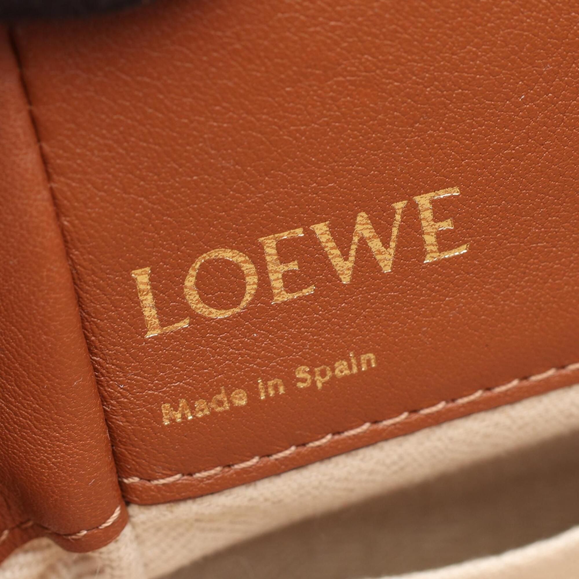 Canvas Leather Handbag (Pre-Owned) - Loewe - Modalova