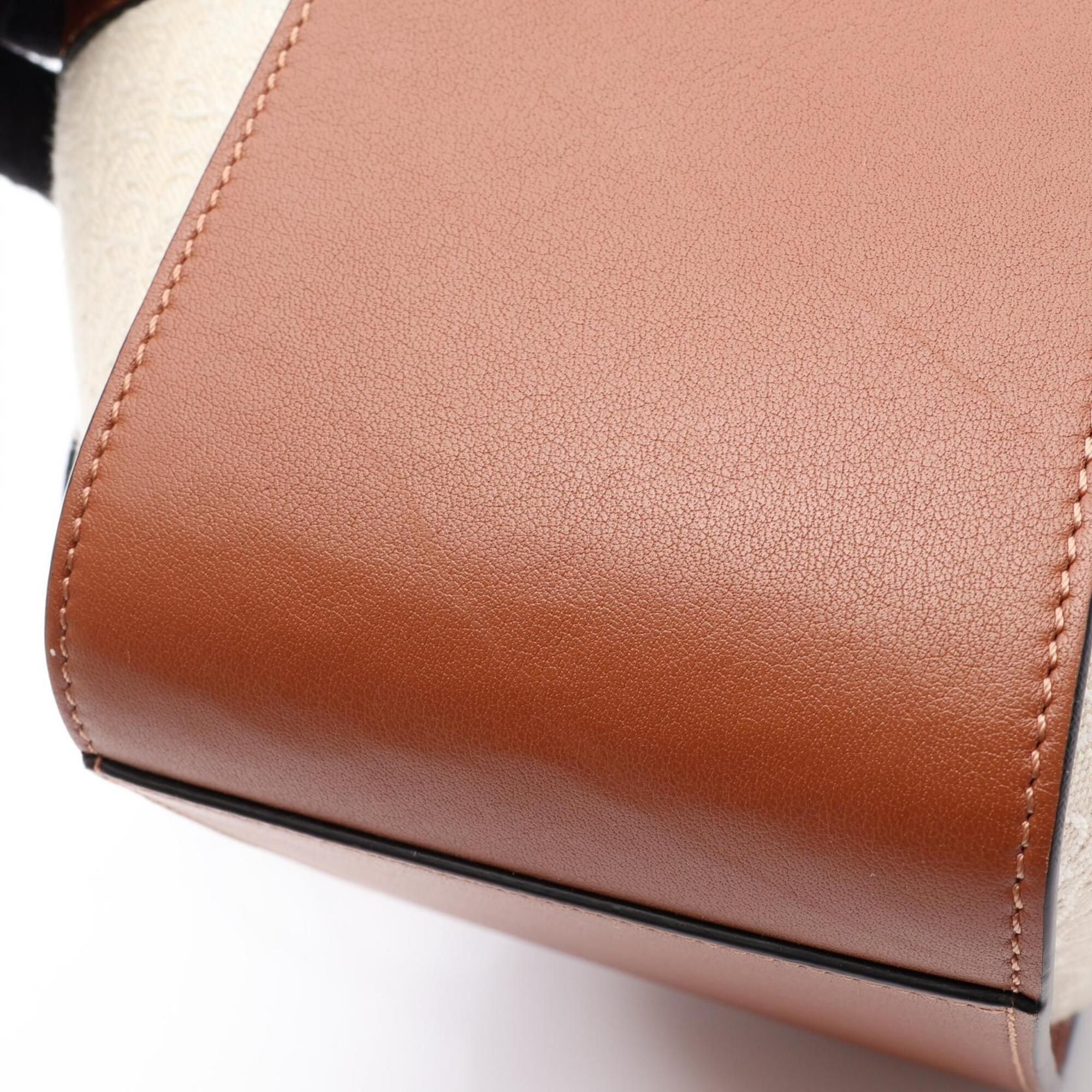 Canvas Leather Handbag (Pre-Owned) - Loewe - Modalova