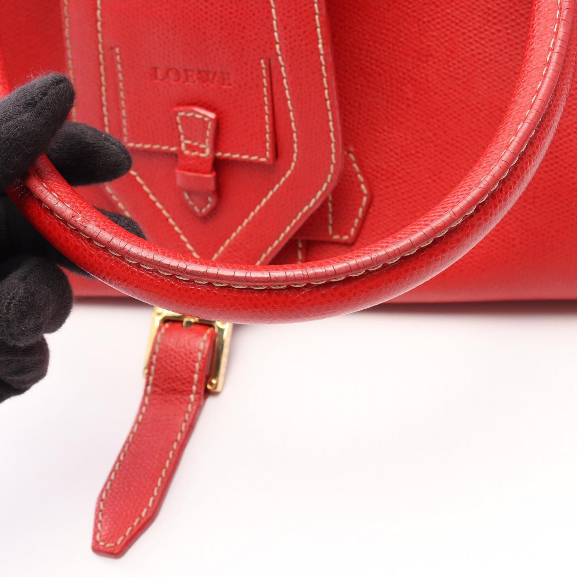 Leather Handbag (Pre-Owned) - Loewe - Modalova