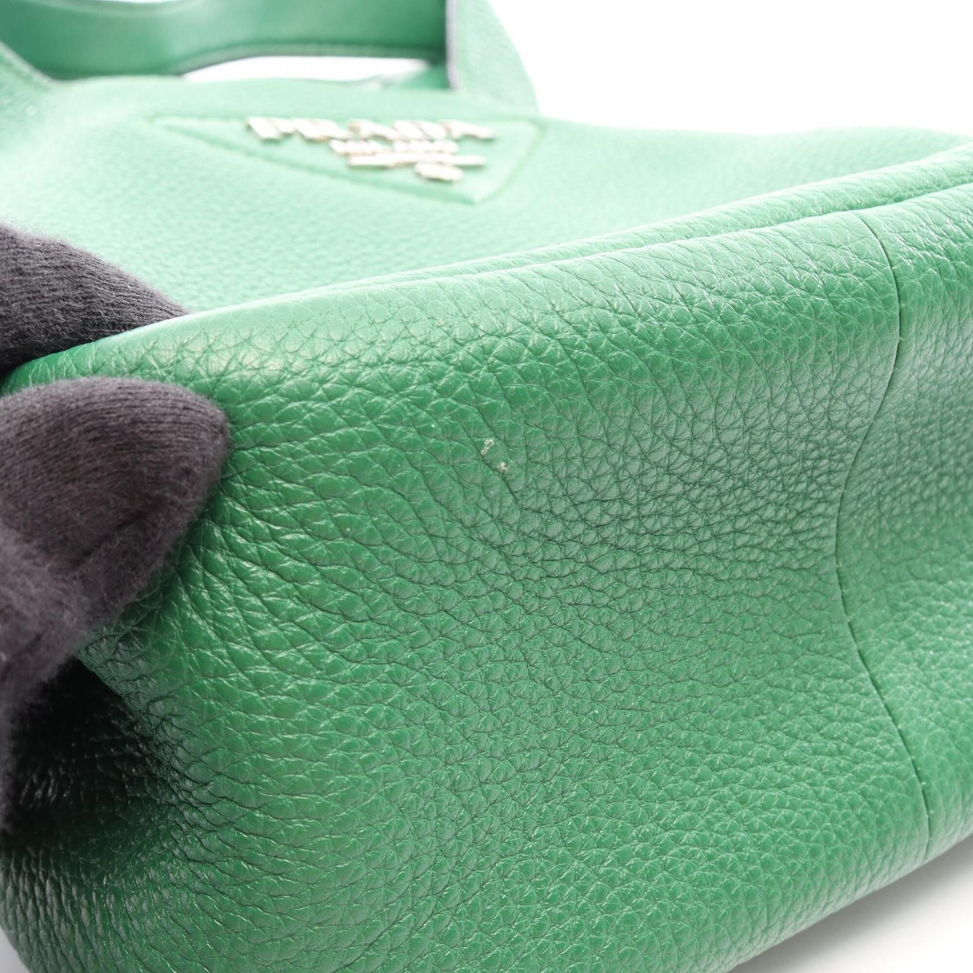 Leather Handbag (Pre-Owned) - Prada - Modalova