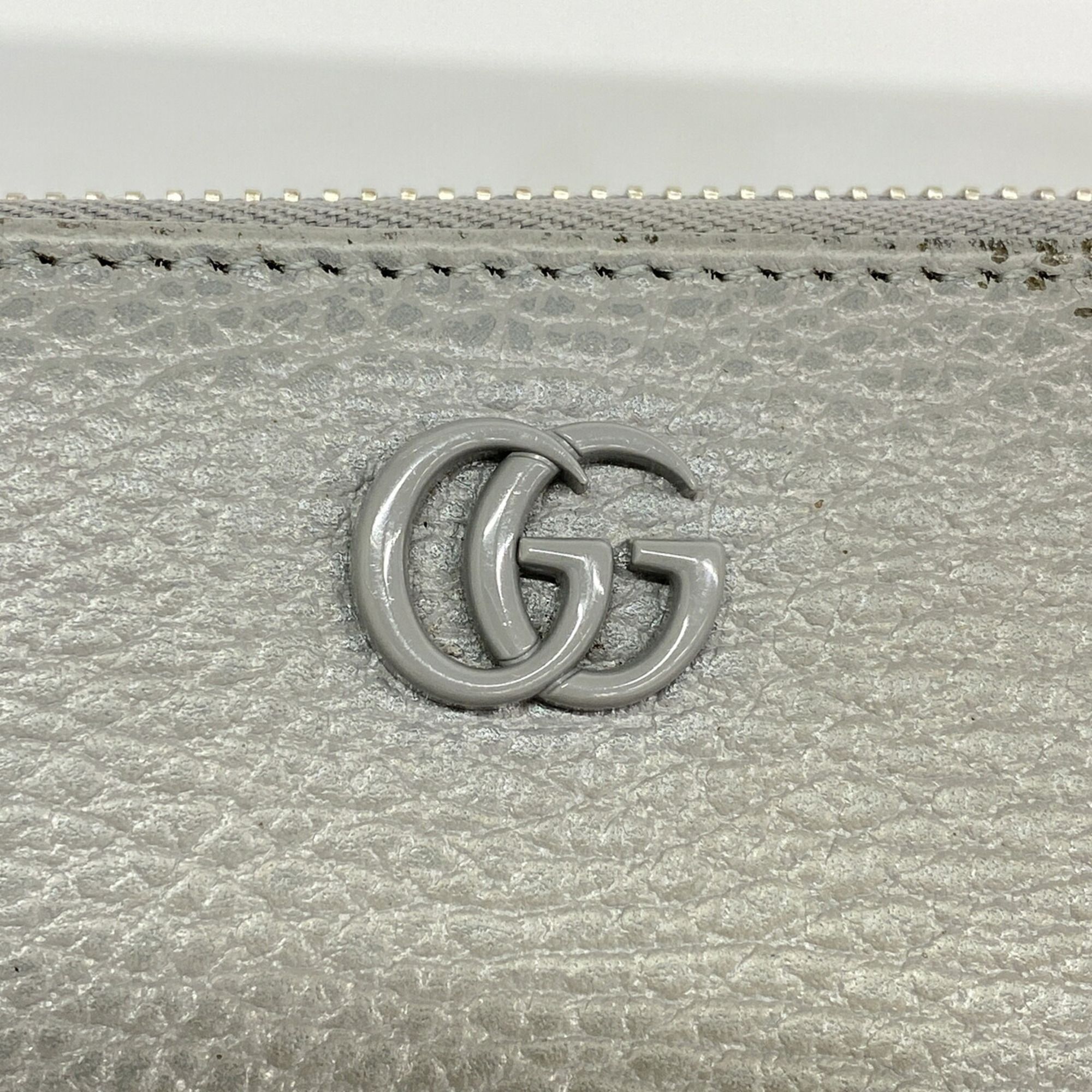 Leather Long Wallet (Bi-Fold) (Pre-Owned) - Gucci - Modalova