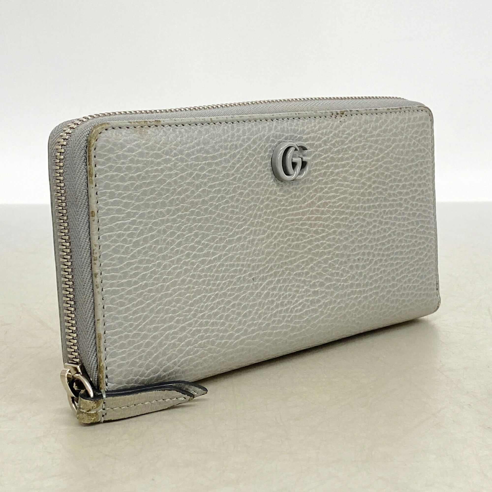 Leather Long Wallet (Bi-Fold) (Pre-Owned) - Gucci - Modalova
