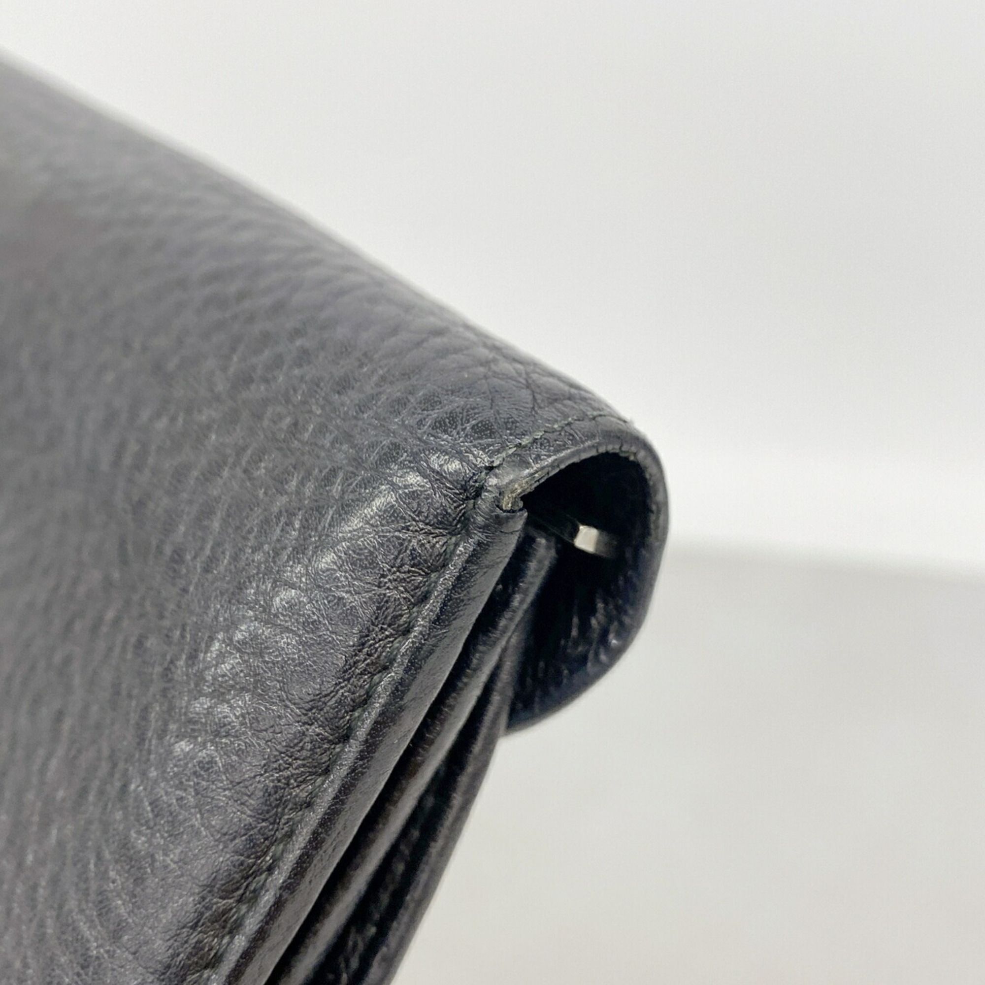 Leather Long Wallet (Bi-Fold) (Pre-Owned) - Salvatore Ferragamo - Modalova