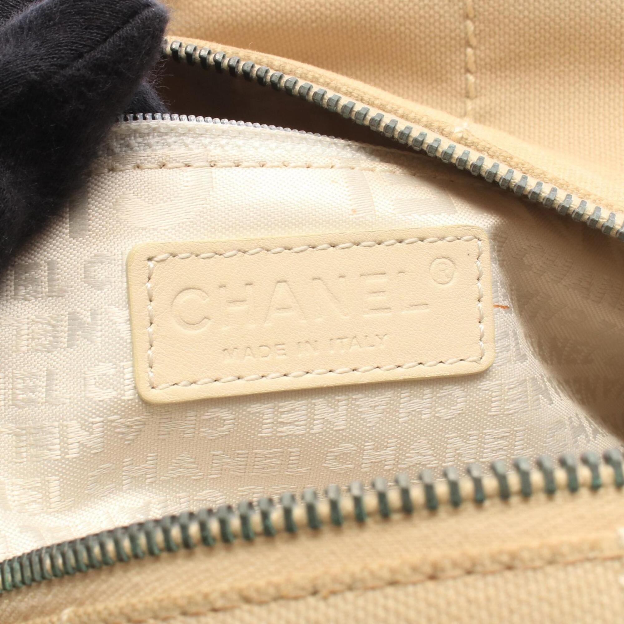 Chocolate Bar Canvas Leather Handbag (Pre-Owned) - Chanel - Modalova