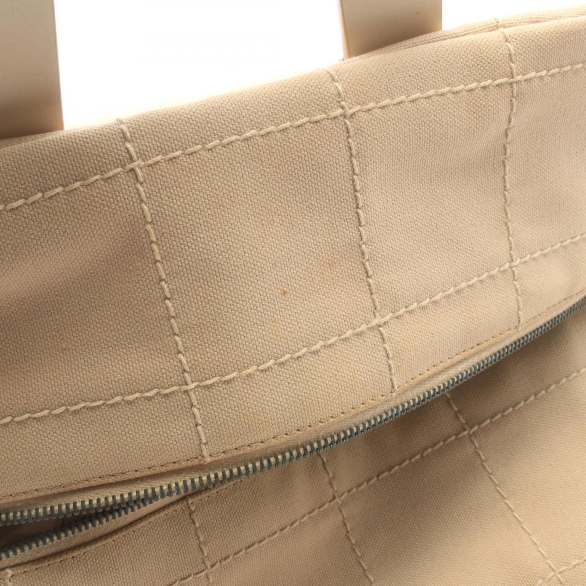 Chocolate Bar Canvas Leather Handbag (Pre-Owned) - Chanel - Modalova