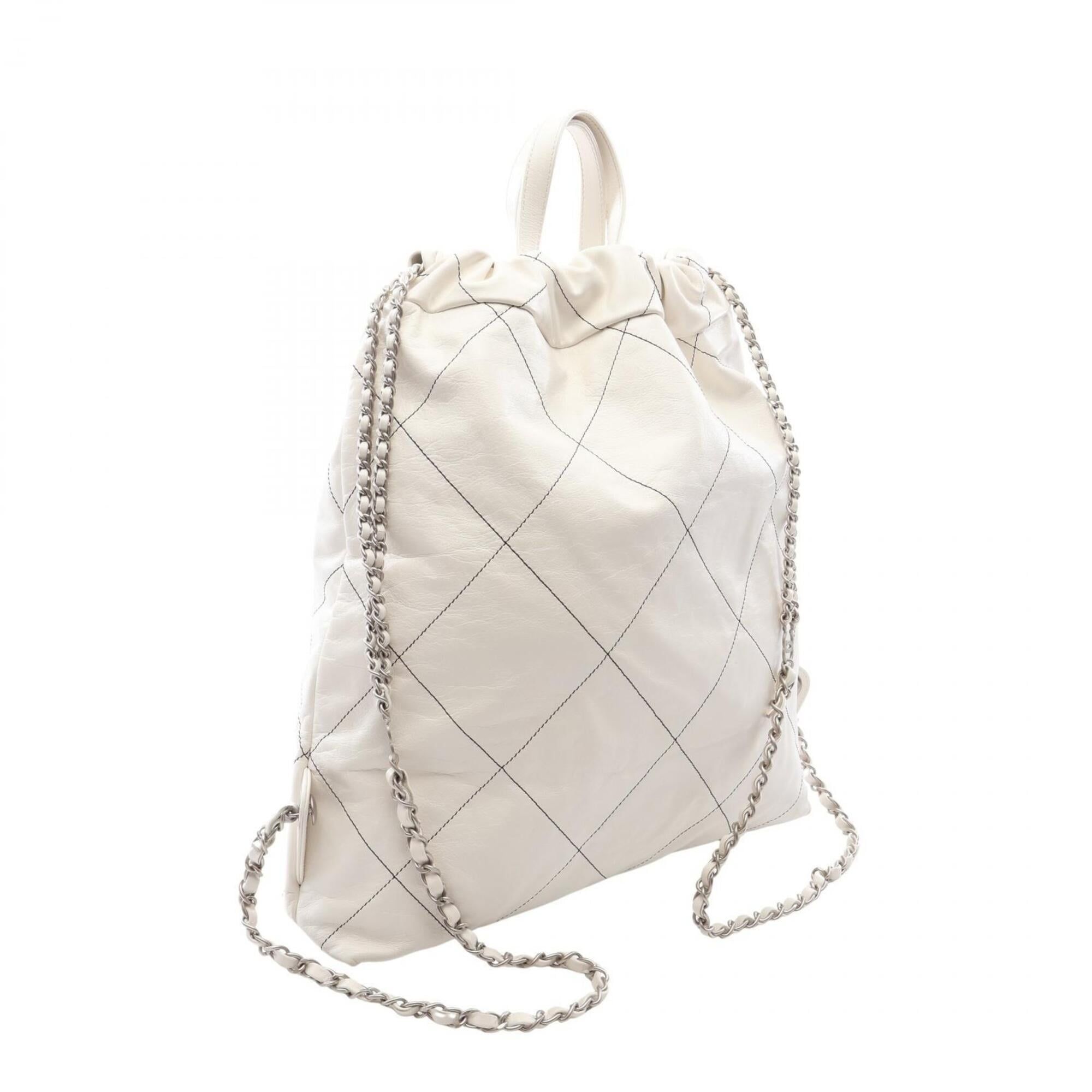 Leather Backpack (Pre-Owned) - Chanel - Modalova