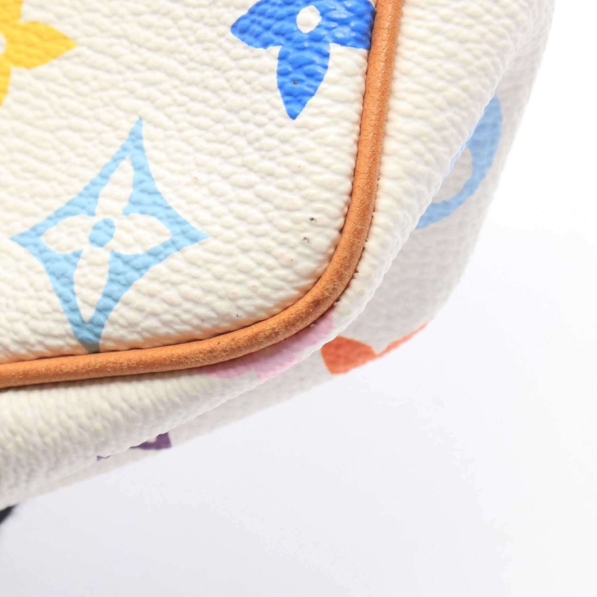 Monogram Multicolore Pvc Coated Canvas Leather Handbag (Pre-Owned) - Louis Vuitton - Modalova