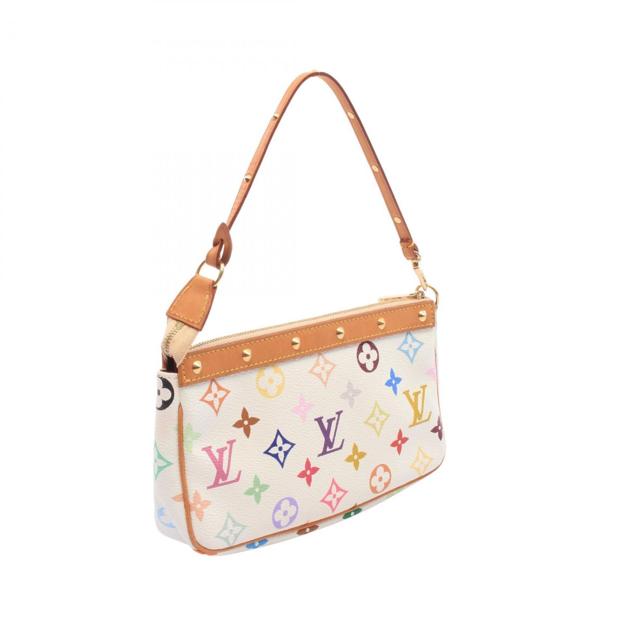 Monogram Multicolore Pvc Coated Canvas Leather Handbag (Pre-Owned) - Louis Vuitton - Modalova