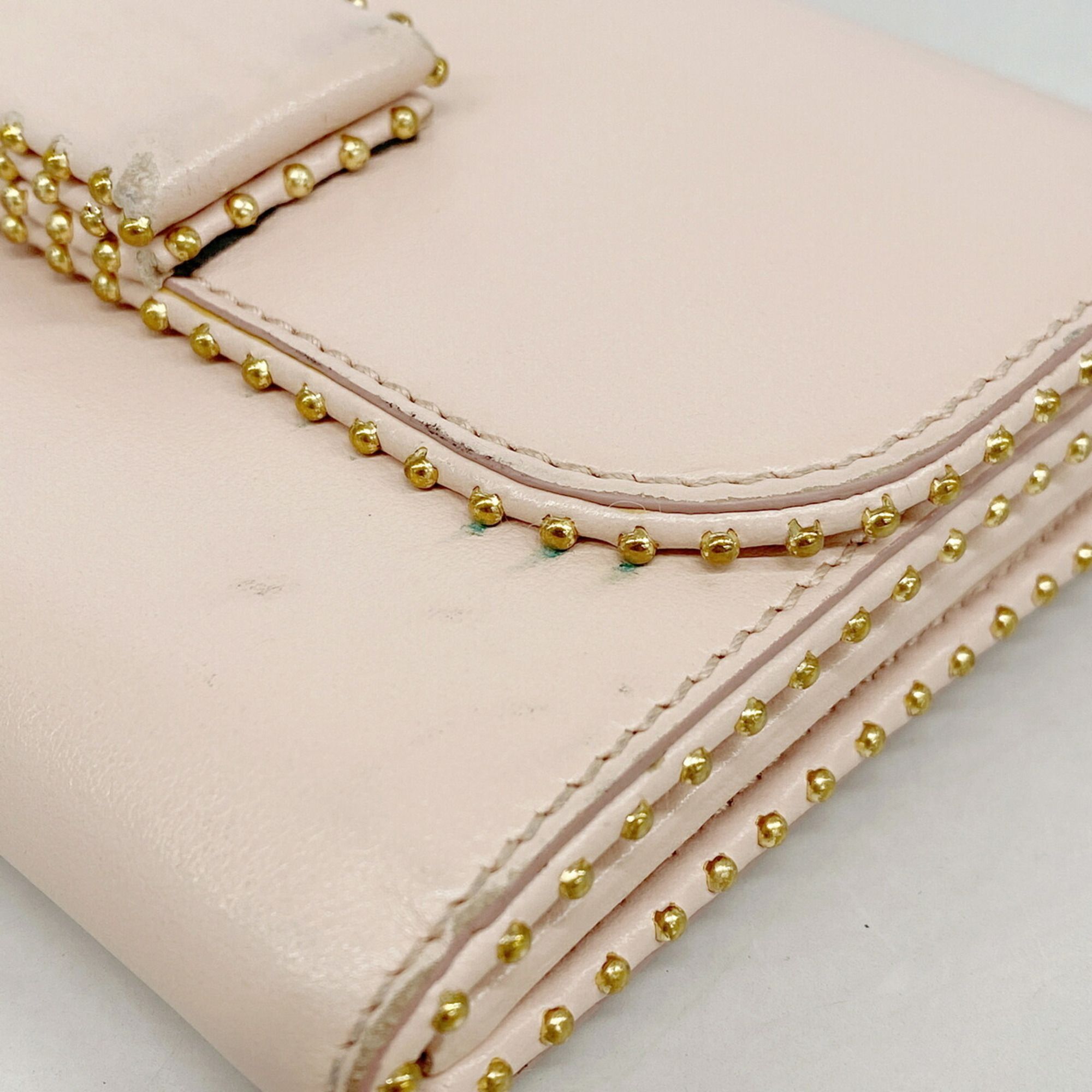 Leather Long Wallet (Bi-Fold) (Pre-Owned) - Salvatore Ferragamo - Modalova