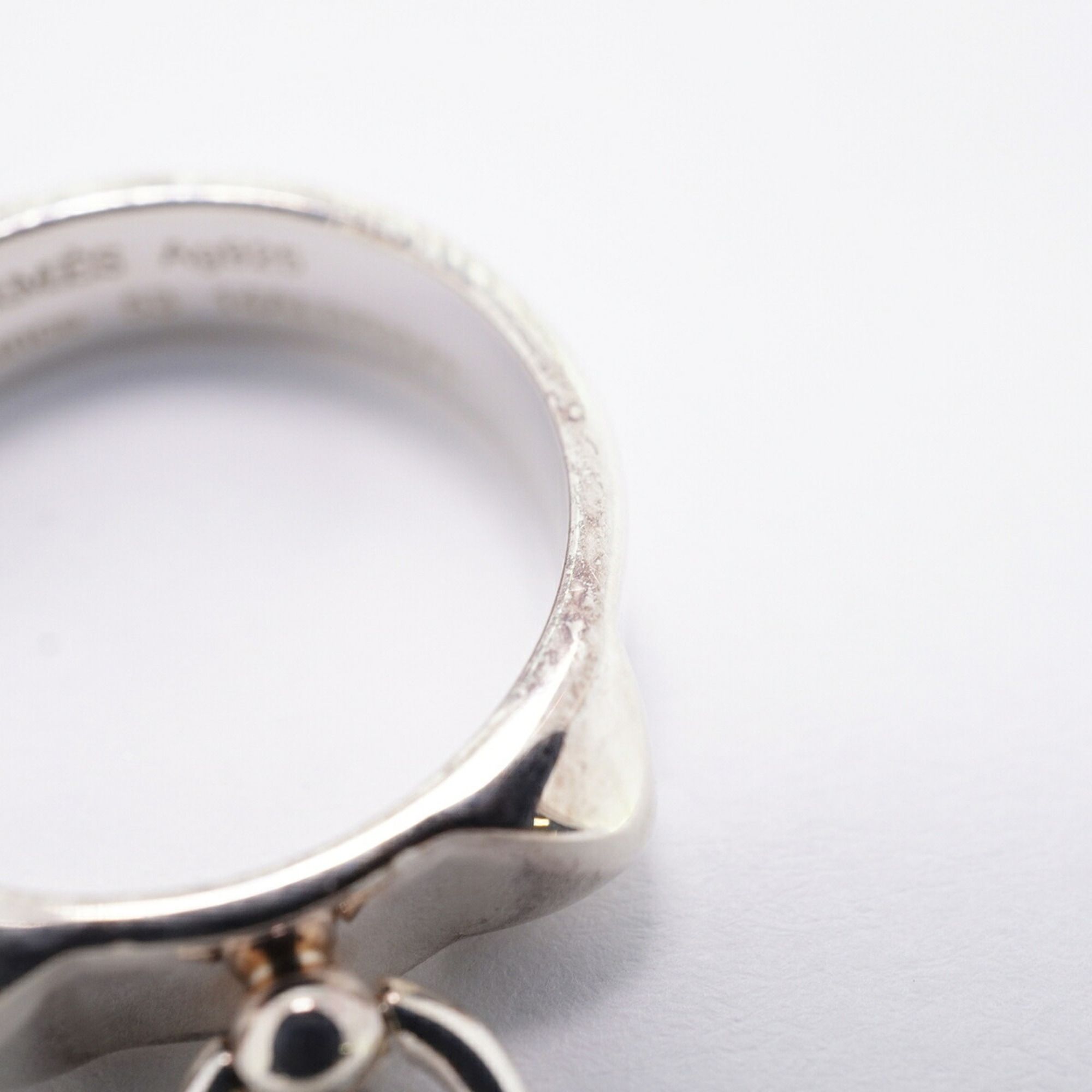 Silver 925 Band Ring (Pre-Owned) - Hermes - Modalova