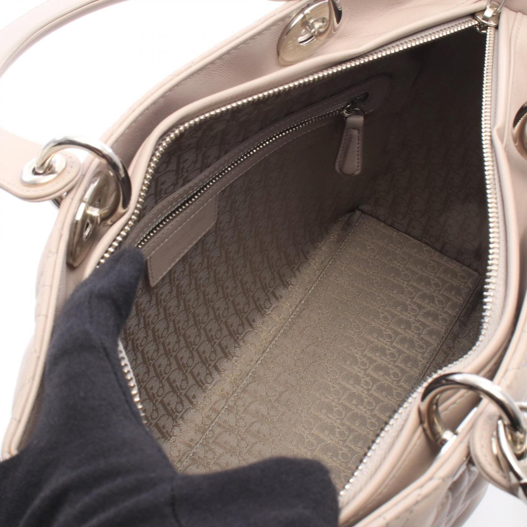 Leather Handbag (Pre-Owned) - Christian Dior - Modalova