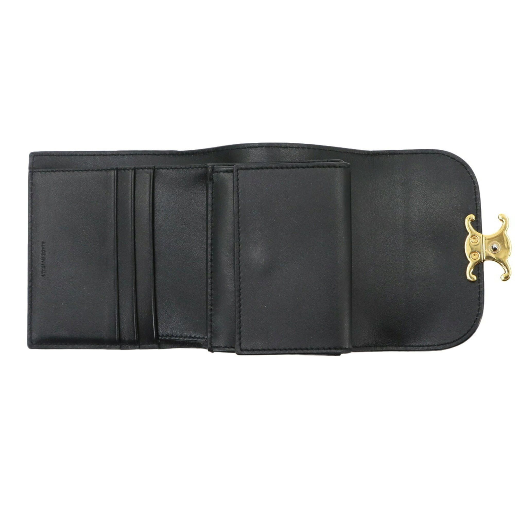 Leather Wallet (Tri-Fold) (Pre-Owned) - Celine - Modalova