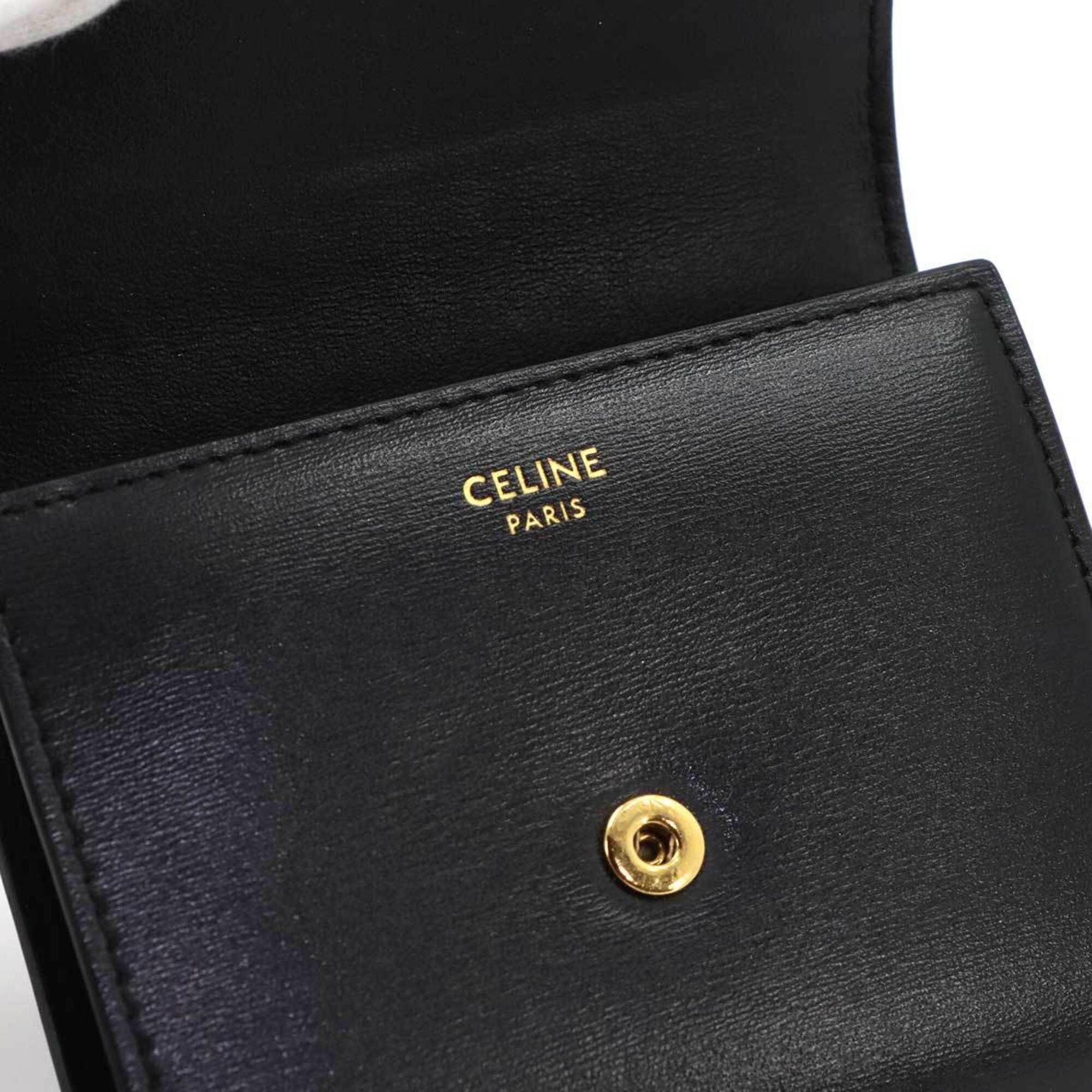 Leather Wallet (Tri-Fold) (Pre-Owned) - Celine - Modalova
