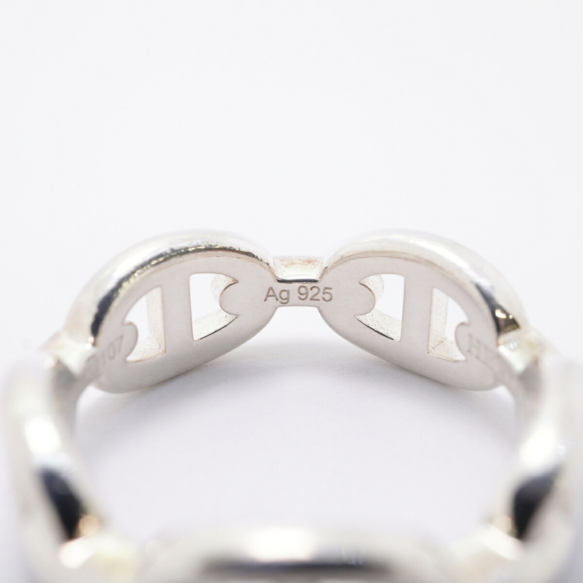 Silver 925 Band Ring (Pre-Owned) - Hermes - Modalova