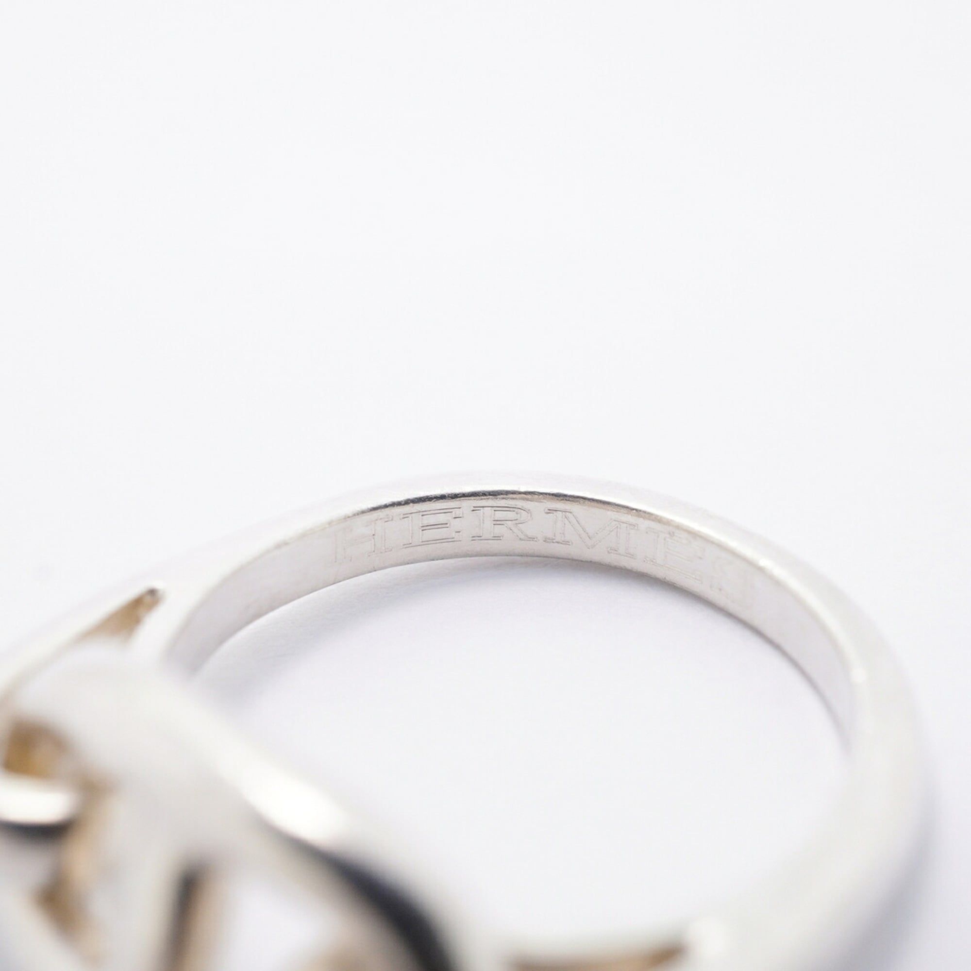 Silver 925 Band Ring (Pre-Owned) - Hermes - Modalova