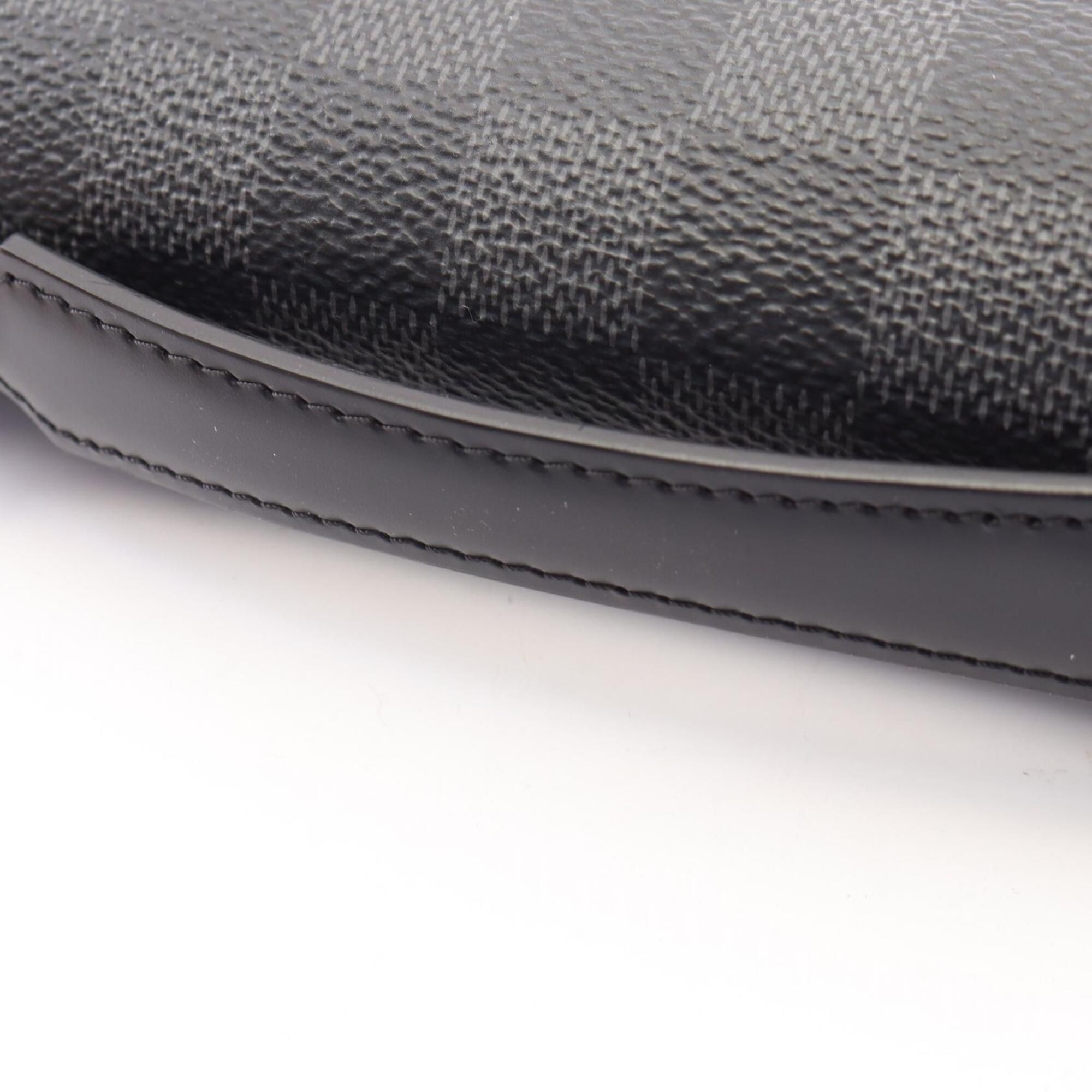 Damier Graphite Leather Pvc Long Wallet (Bi-Fold) (Pre-Owned) - Louis Vuitton - Modalova