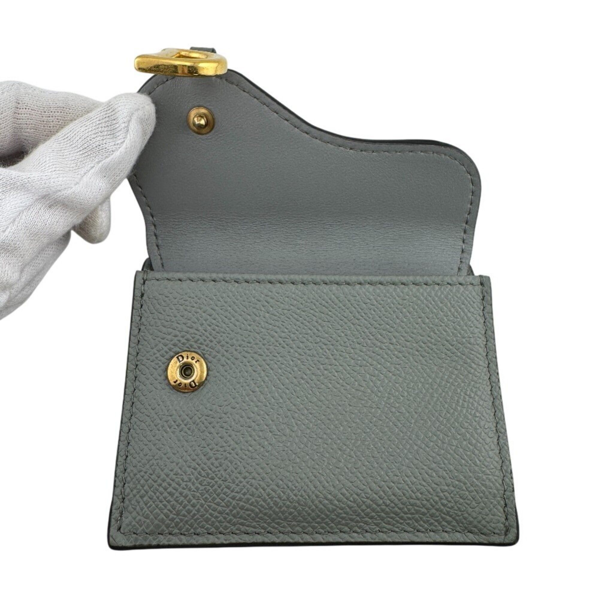 Leather Wallet (Tri-Fold) (Pre-Owned) - Christian Dior - Modalova
