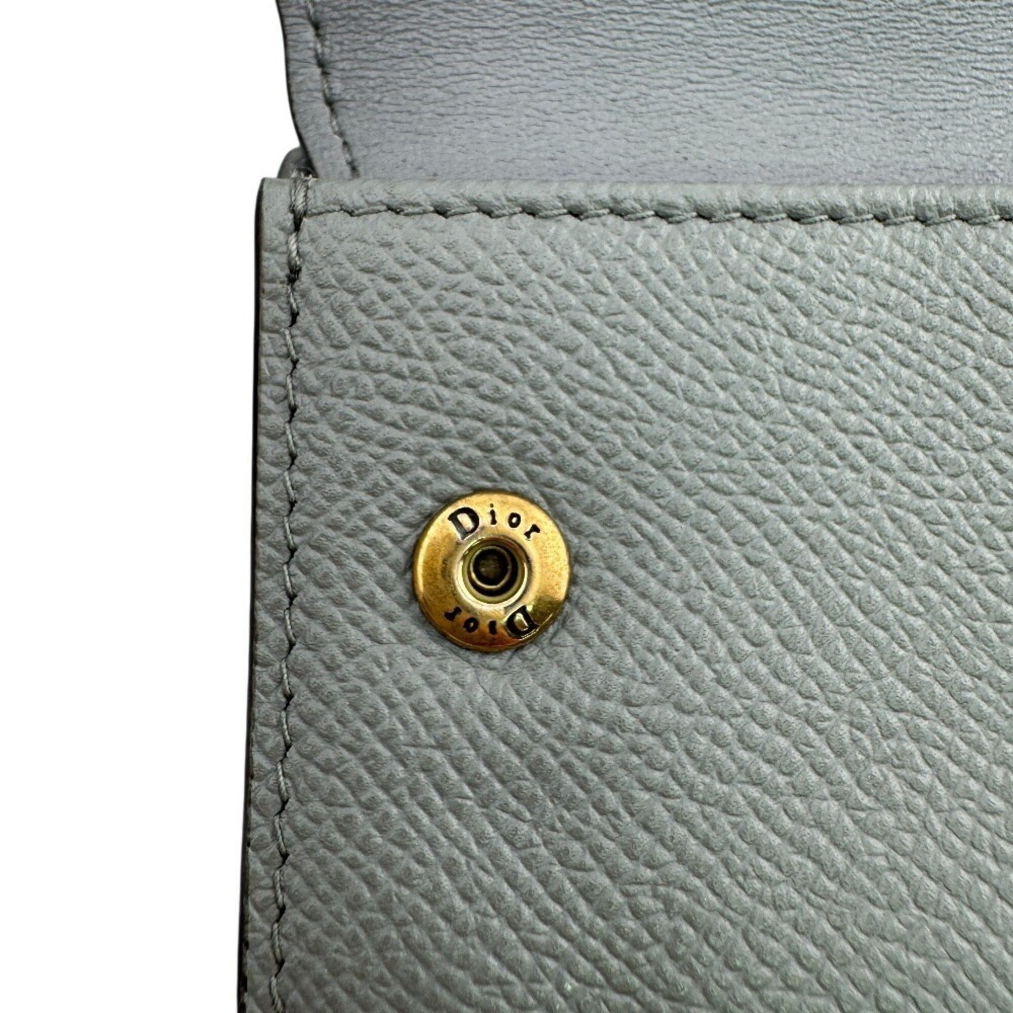 Leather Wallet (Tri-Fold) (Pre-Owned) - Christian Dior - Modalova