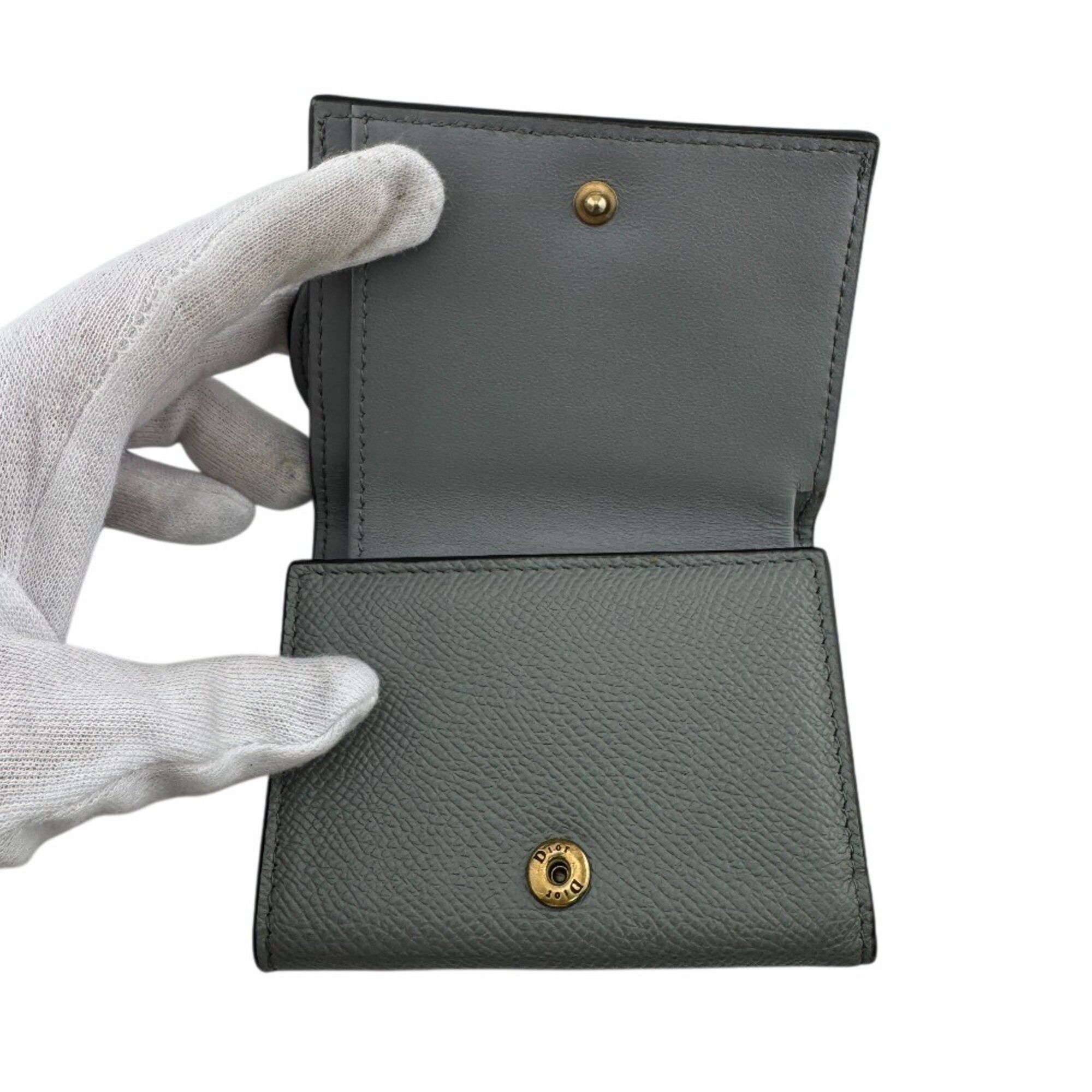 Leather Wallet (Tri-Fold) (Pre-Owned) - Christian Dior - Modalova