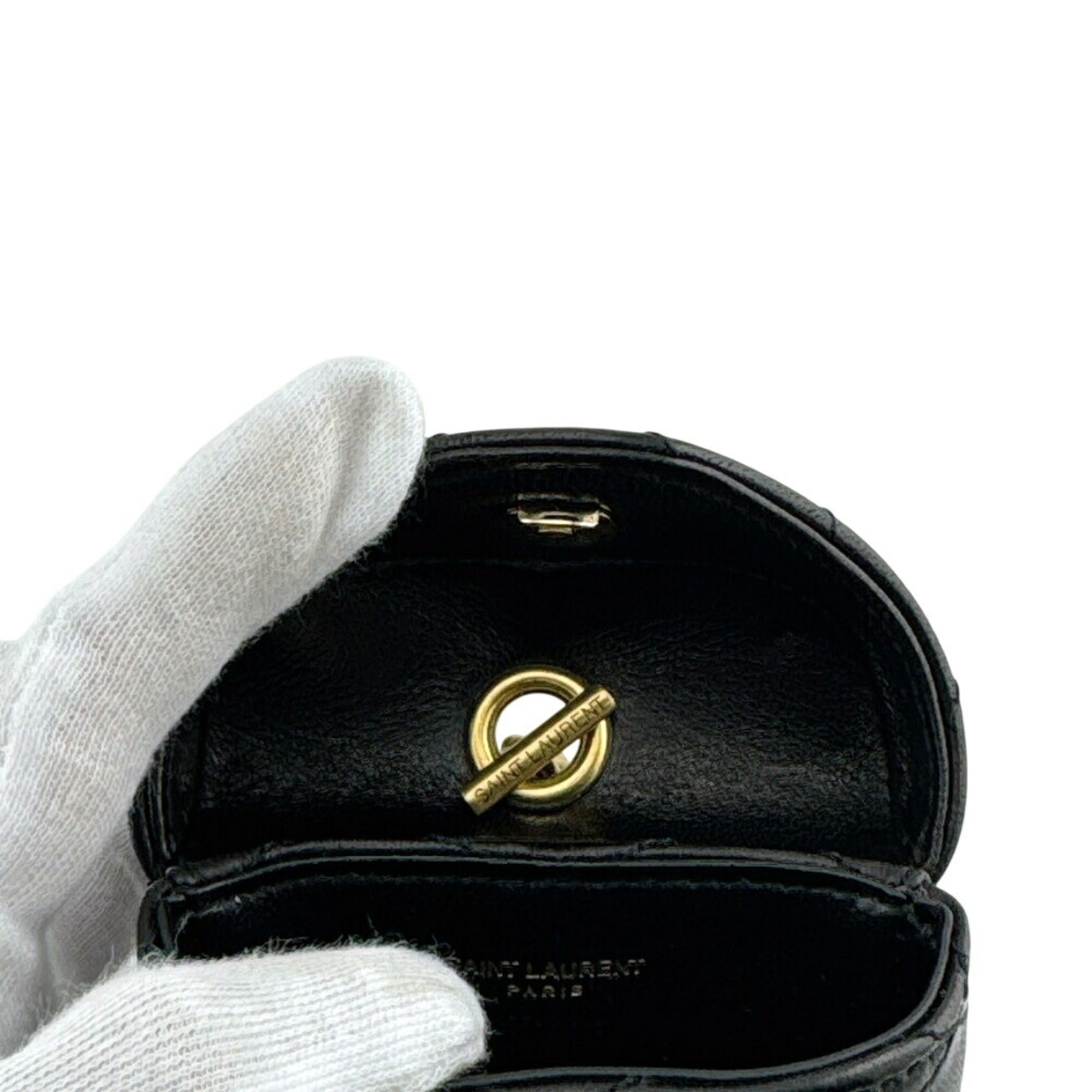 Leather Pouch (Pre-Owned) - Yves Saint Laurent - Modalova