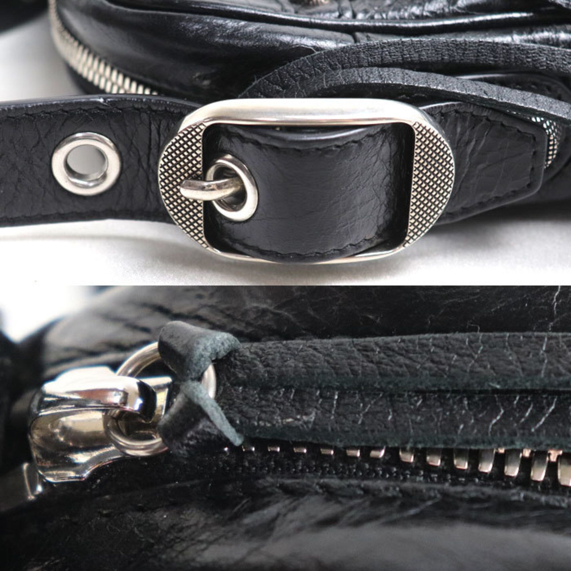 Leather Pouch Shoulder Bag (Pre-Owned) - Balenciaga - Modalova