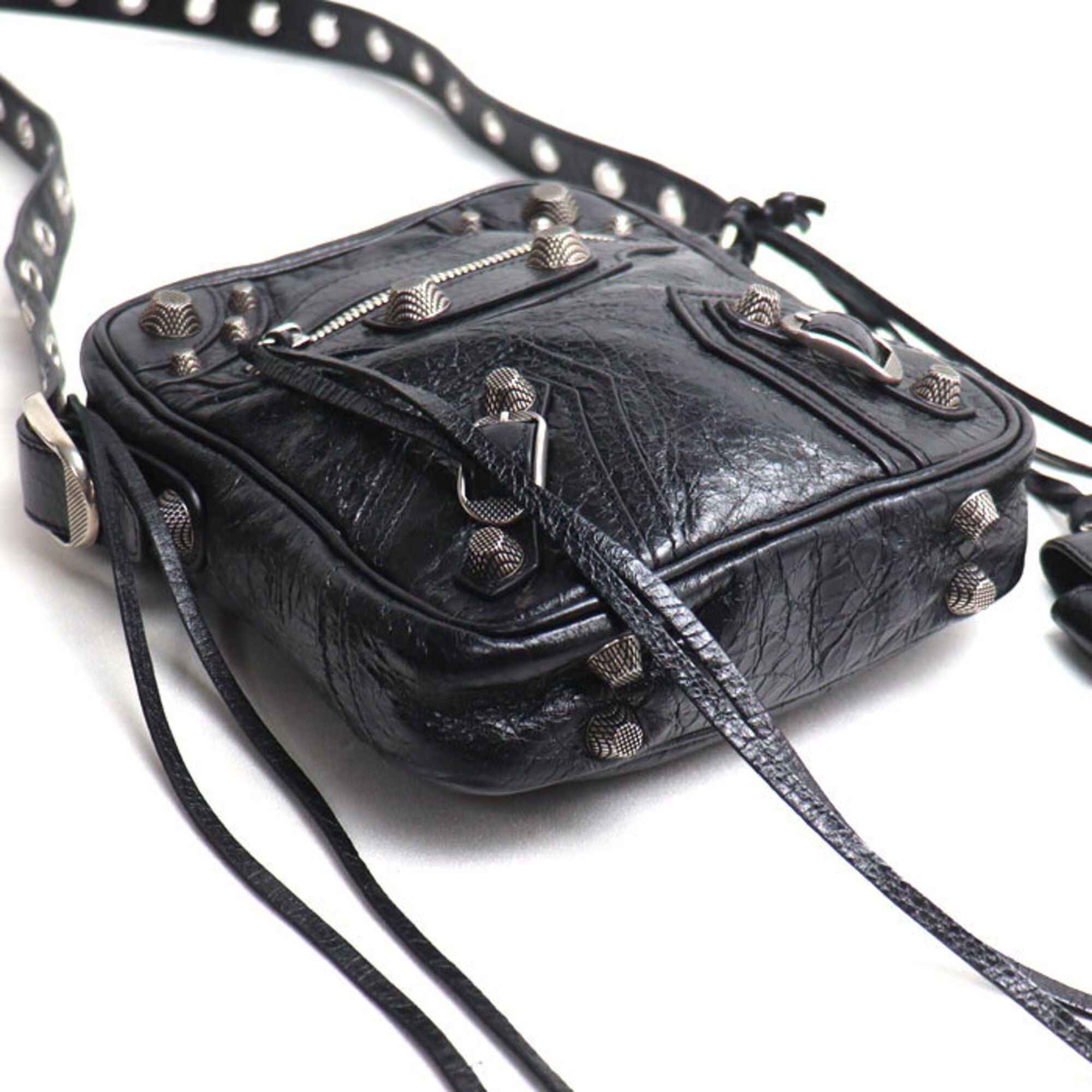 Leather Pouch Shoulder Bag (Pre-Owned) - Balenciaga - Modalova