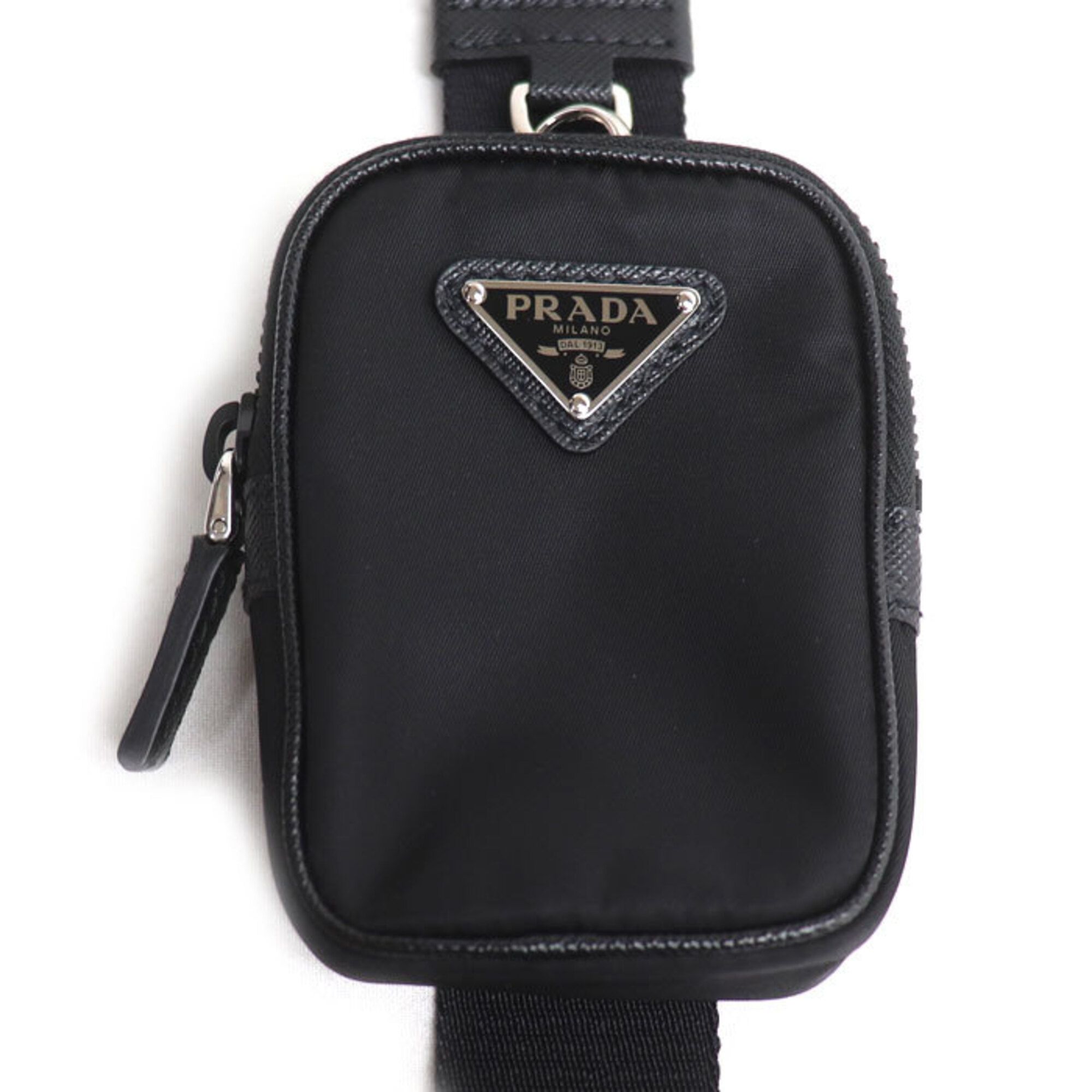 Nylon Leather Pouch Shoulder Bag (Pre-Owned) - Prada - Modalova