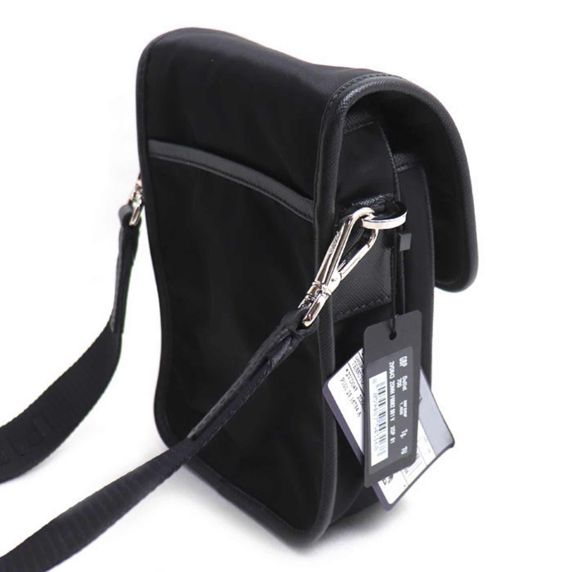 Nylon Leather Pouch Shoulder Bag (Pre-Owned) - Prada - Modalova