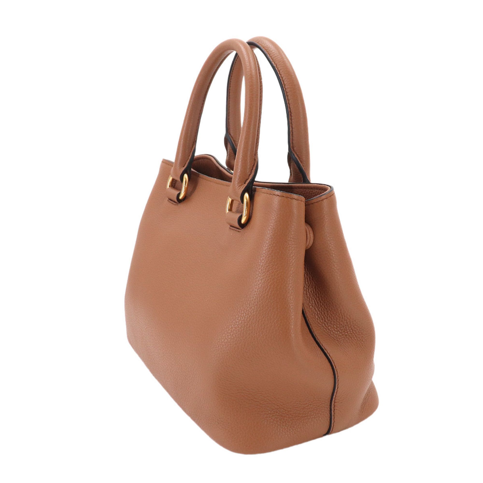 Leather Handbag (Pre-Owned) - Prada - Modalova
