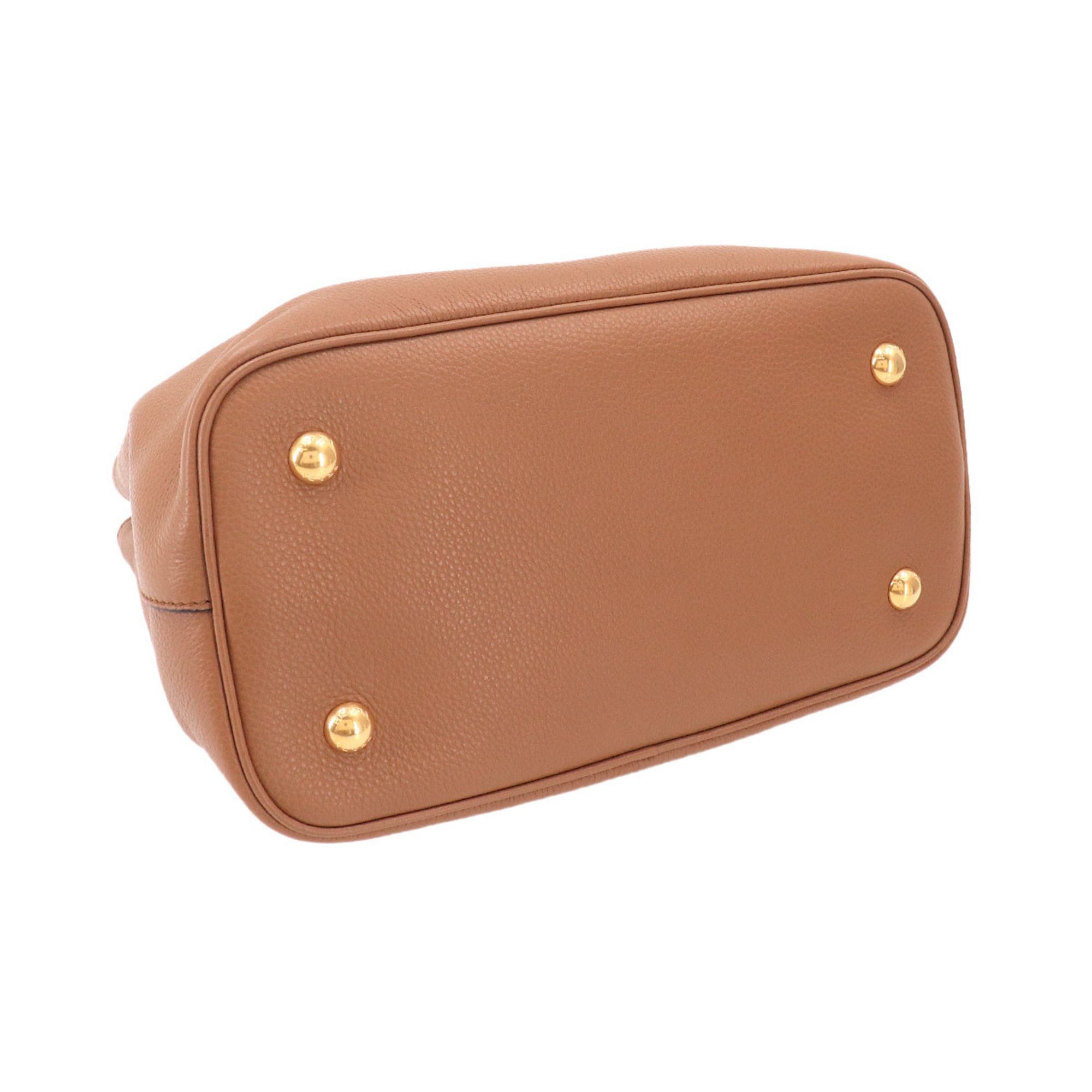 Leather Handbag (Pre-Owned) - Prada - Modalova