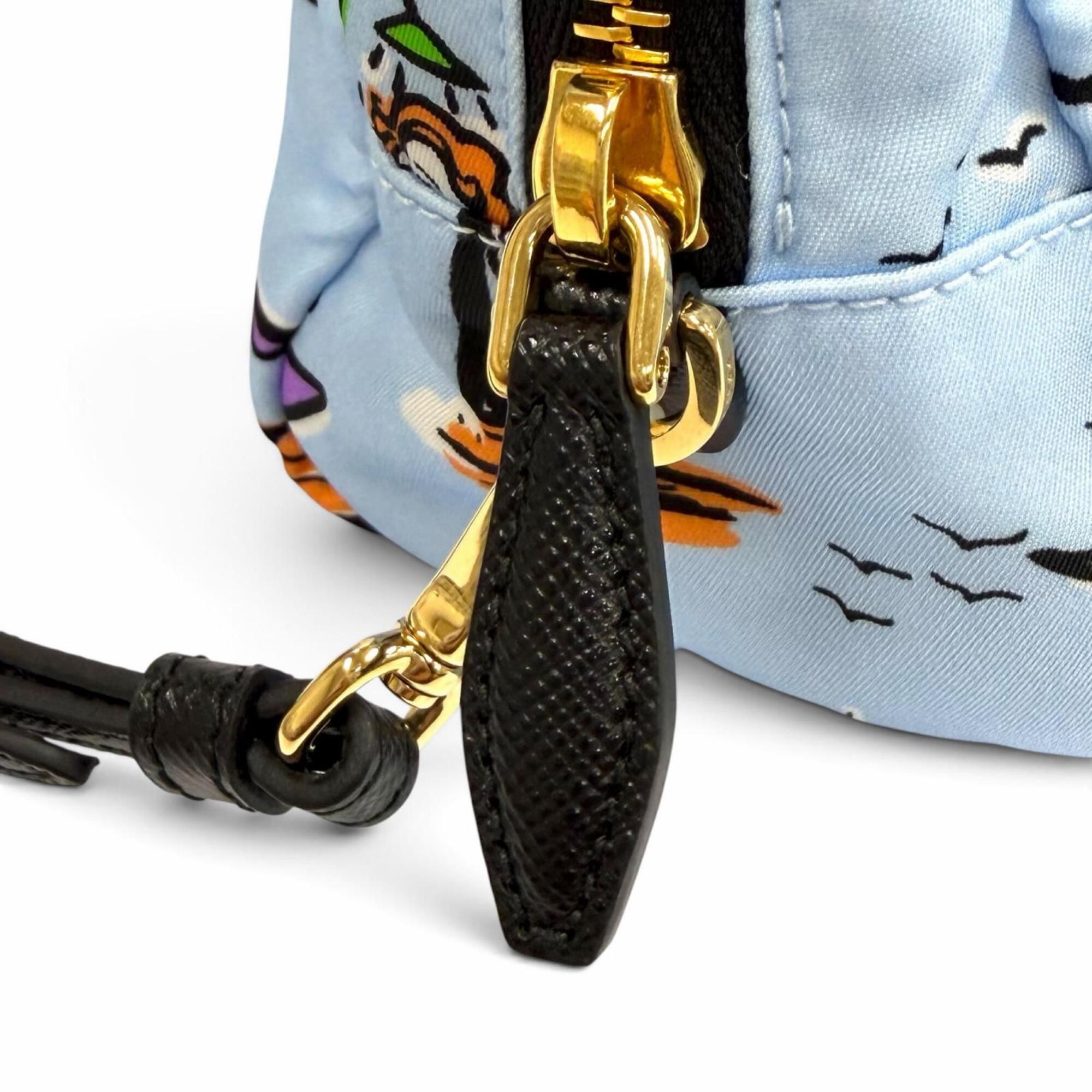Prada Blue Nylon Pouch (Pre-Owned) - Prada - Modalova