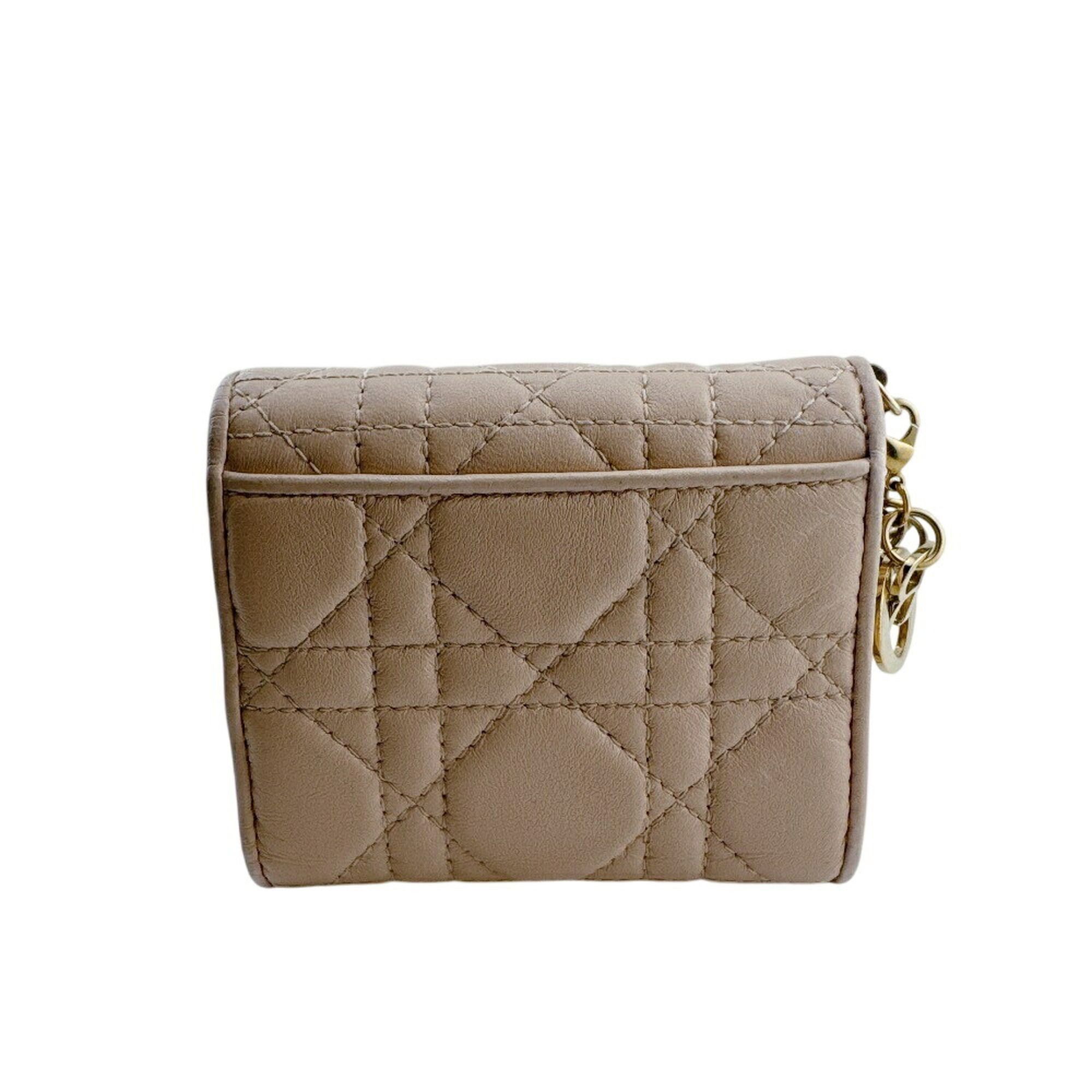 Leather Wallet (Tri-Fold) (Pre-Owned) - Christian Dior - Modalova