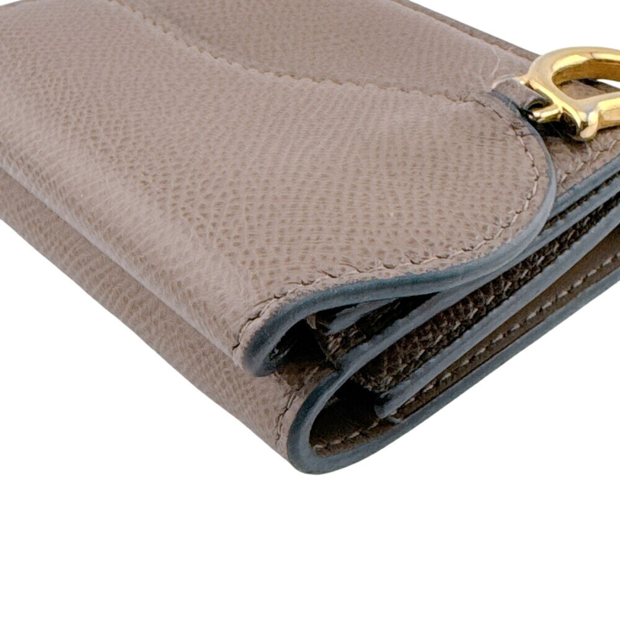 Leather Wallet (Tri-Fold) (Pre-Owned) - Christian Dior - Modalova