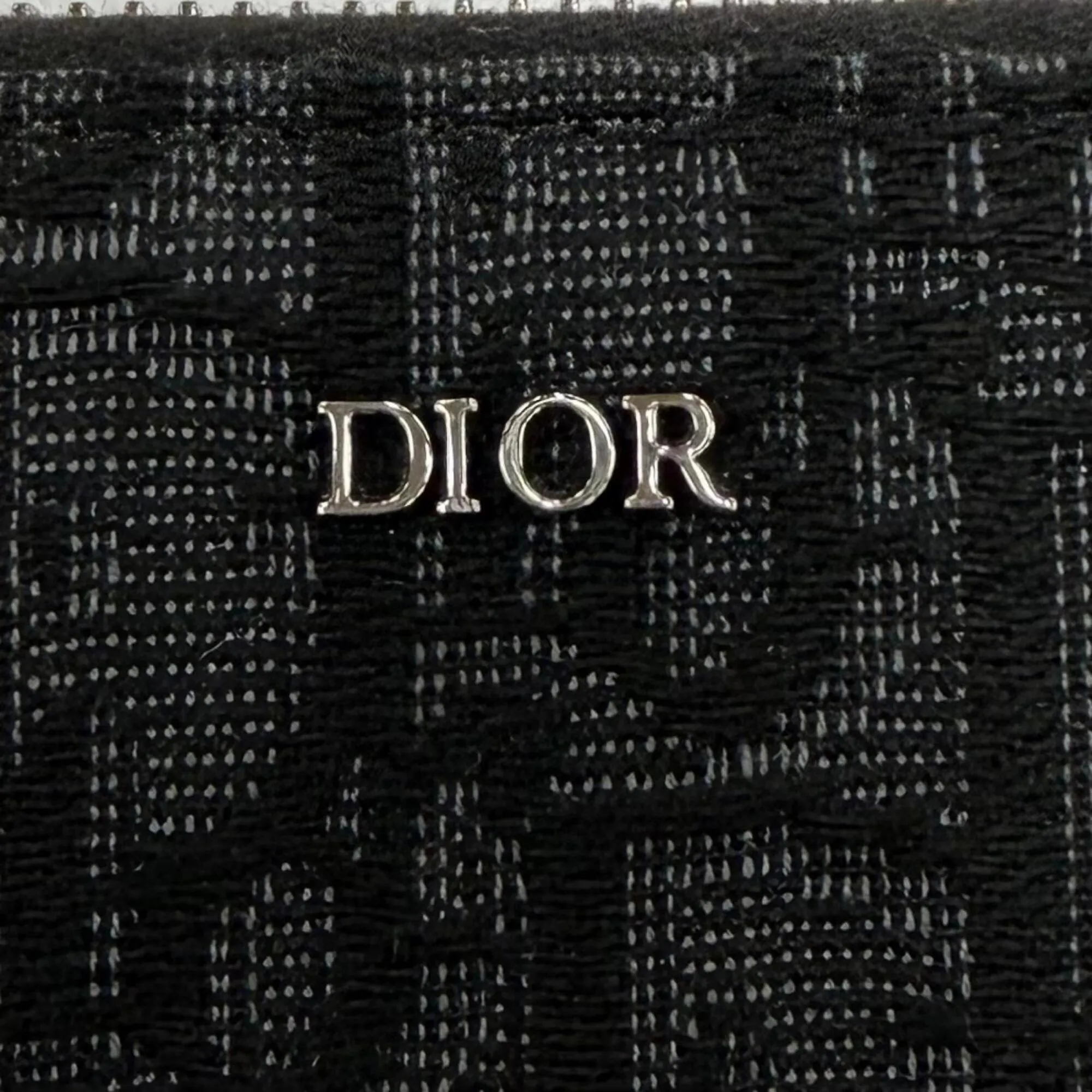 Leather Fabric Long Wallet (Bi-Fold) (Pre-Owned) - Christian Dior - Modalova