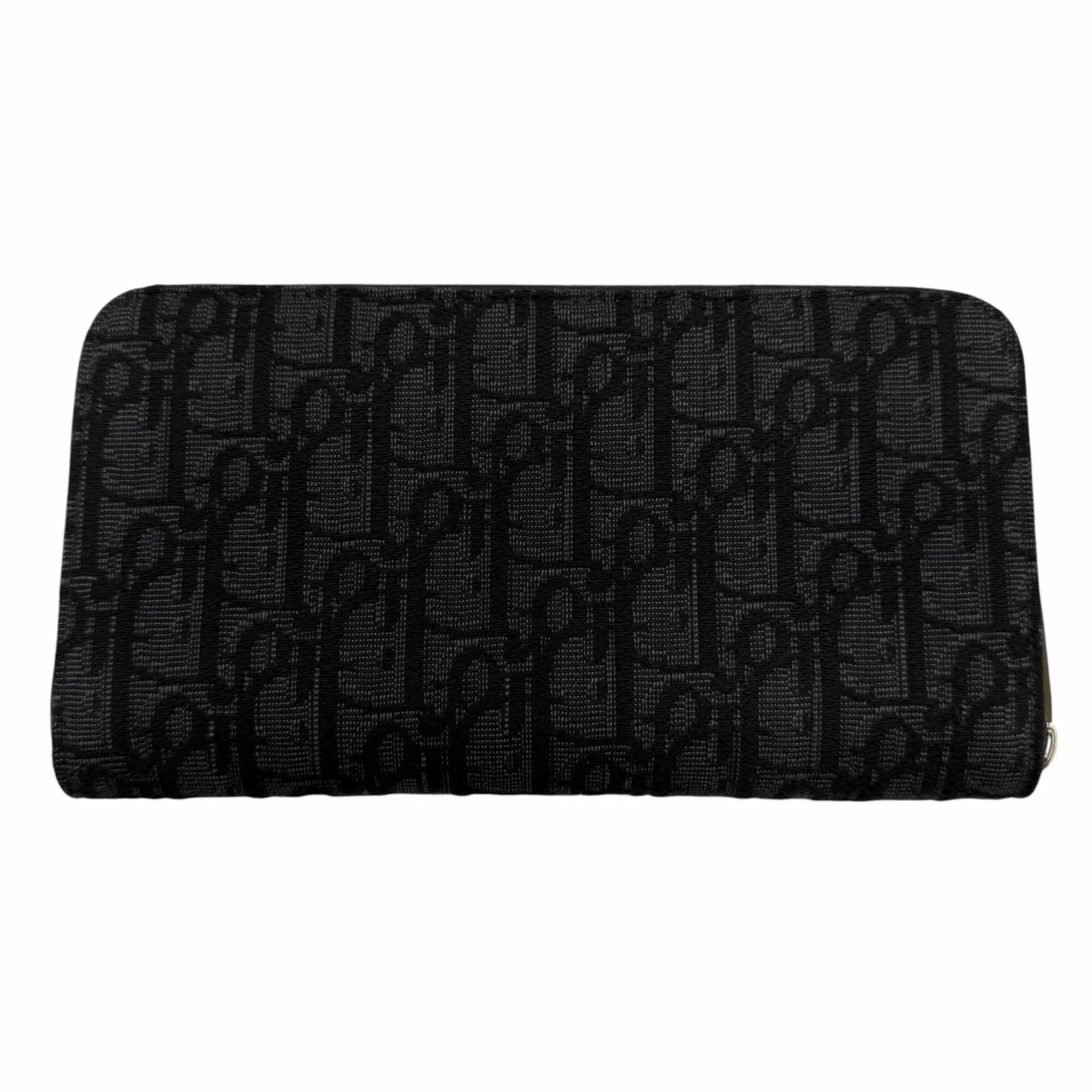 Leather Fabric Long Wallet (Bi-Fold) (Pre-Owned) - Christian Dior - Modalova