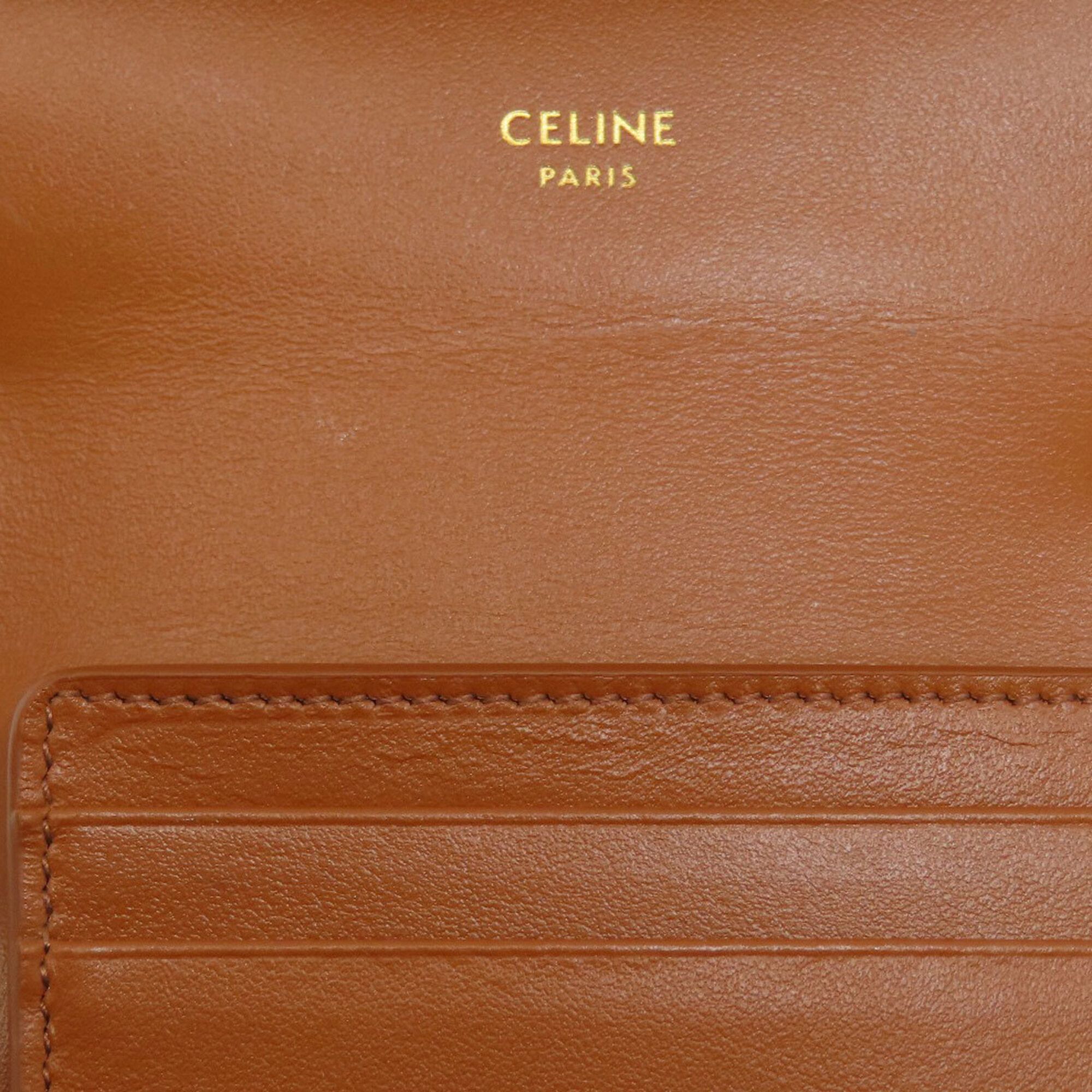 Leather Wallet (Tri-Fold) (Pre-Owned) - Celine - Modalova