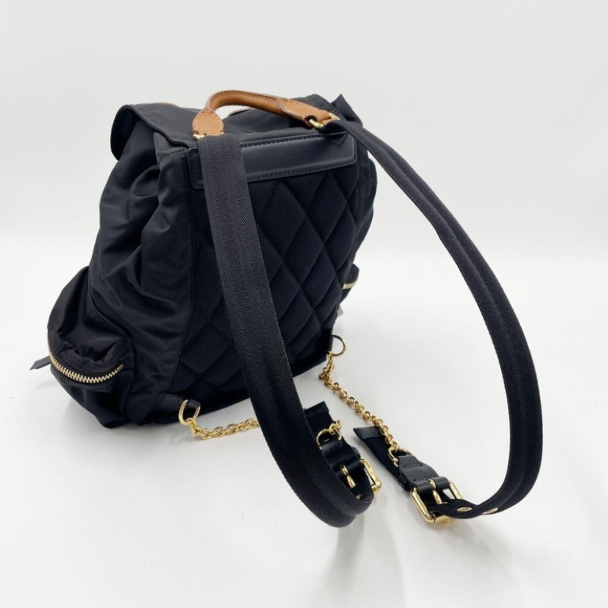 Nylon Backpack (Pre-Owned) - Burberry - Modalova