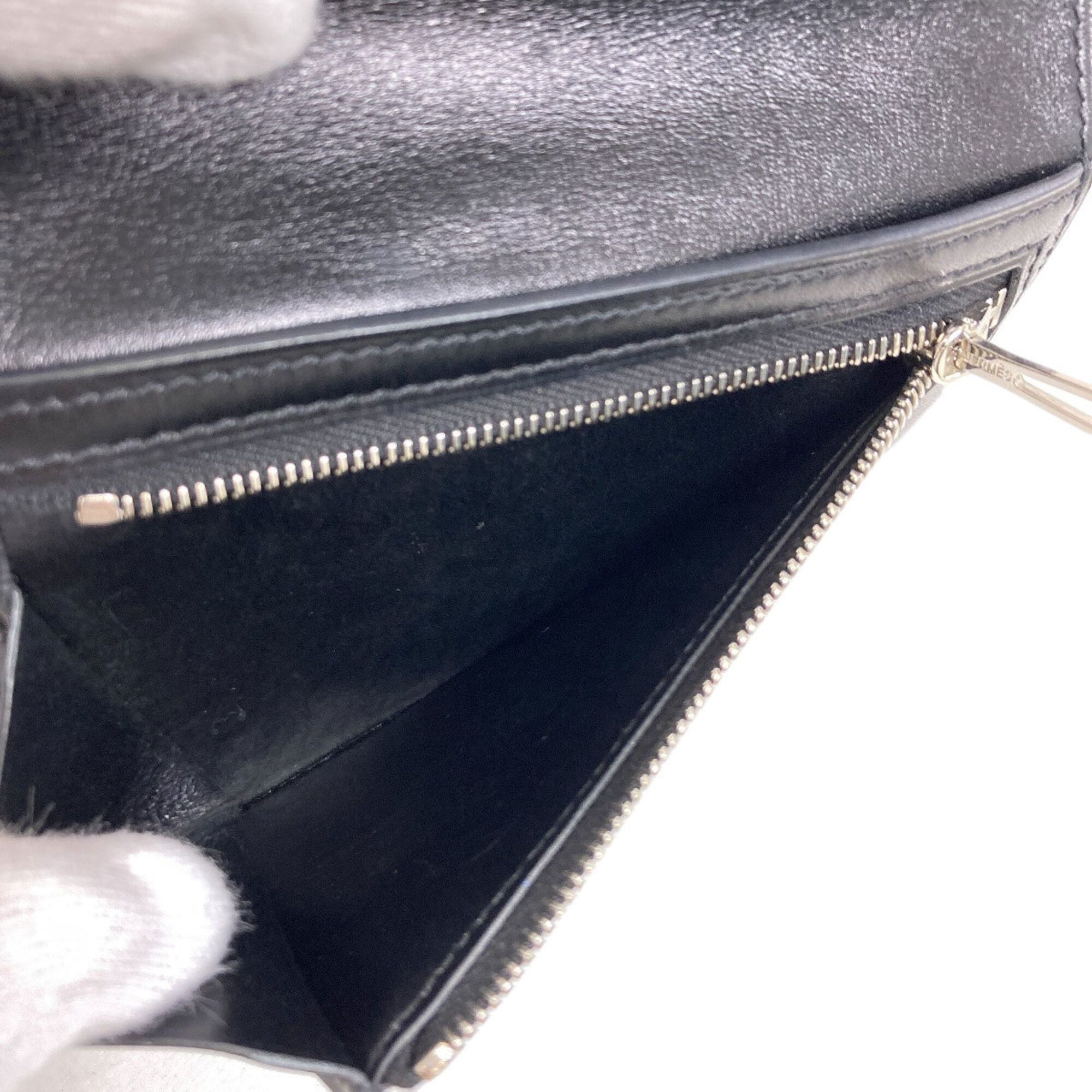 Box Calf Leather Wallet (Bi-Fold) (Pre-Owned) - Hermes - Modalova