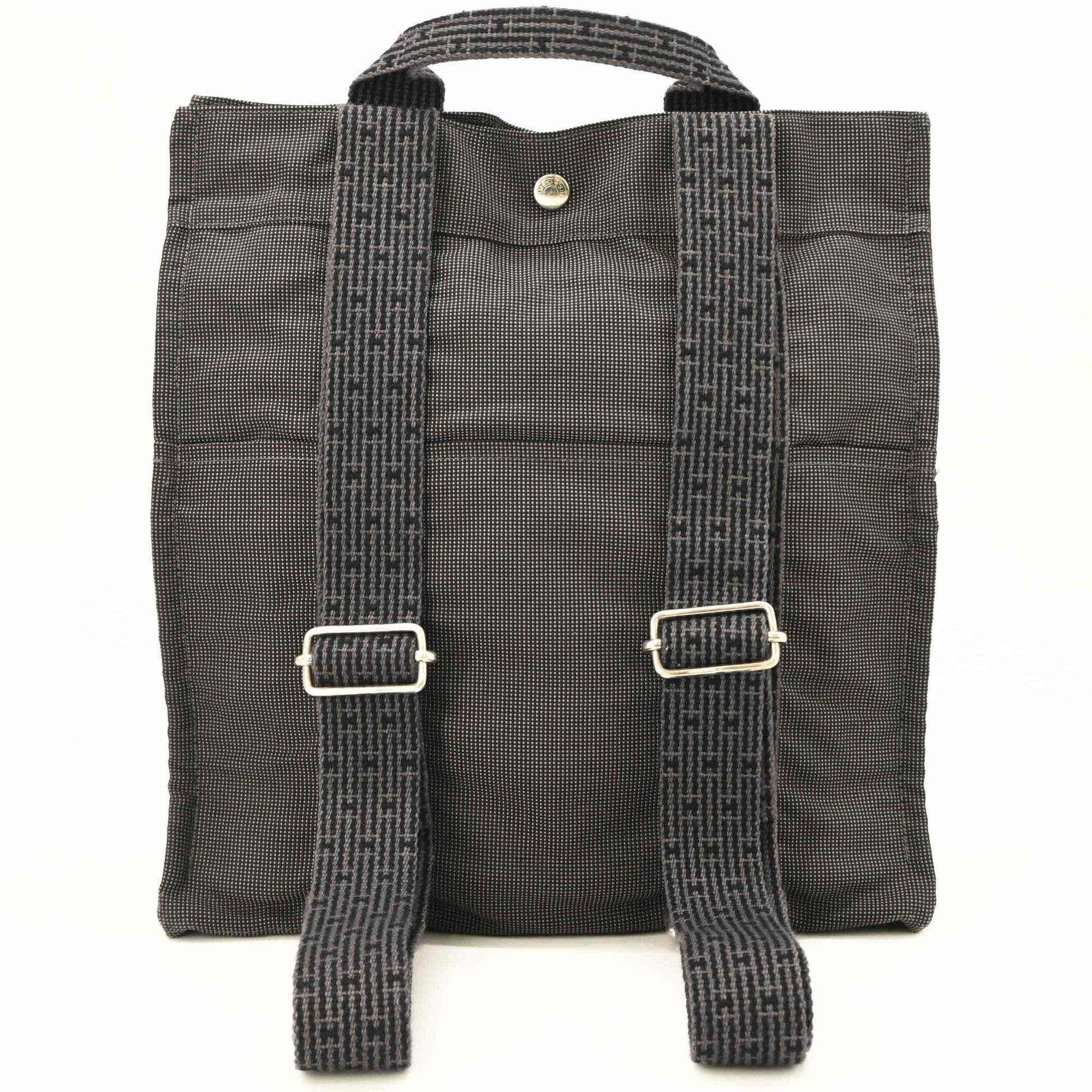 Her Line Nylon Canvas Backpack (Pre-Owned) - Hermes - Modalova