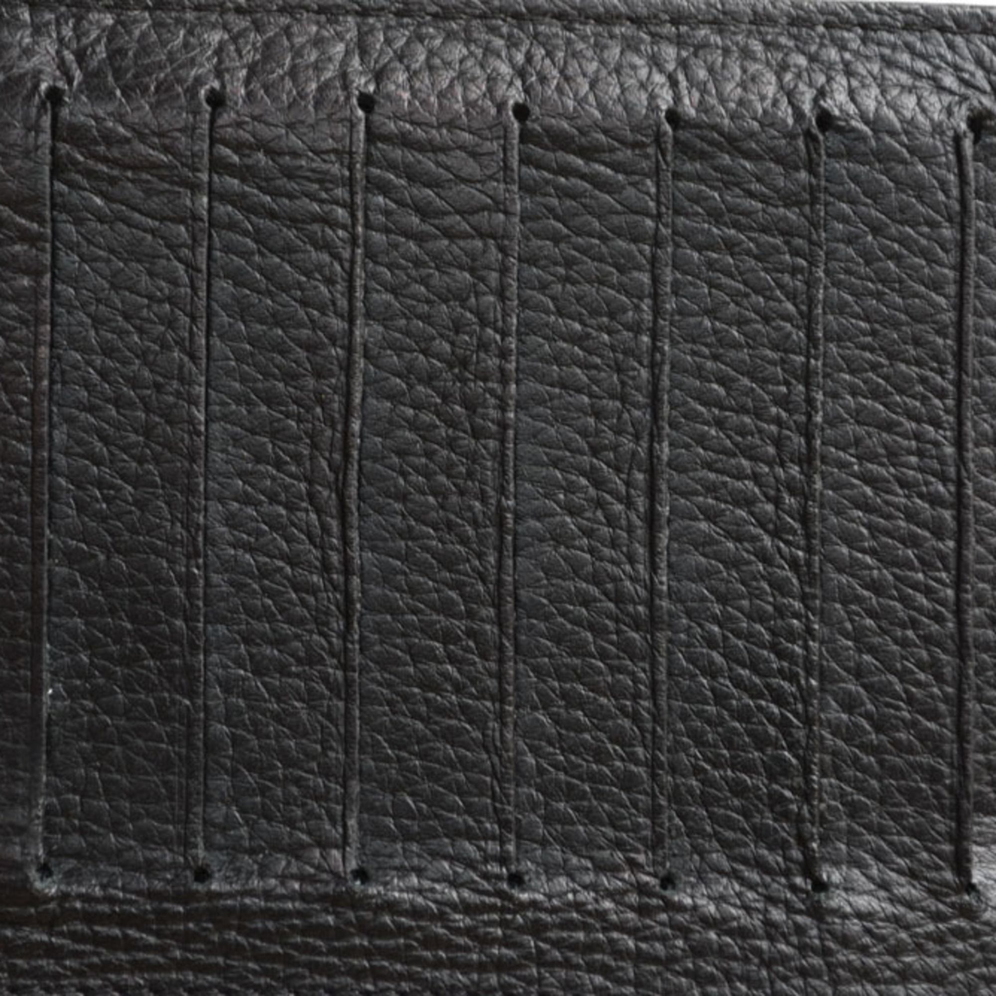 Leather Long Wallet (Bi-Fold) (Pre-Owned) - Chanel - Modalova