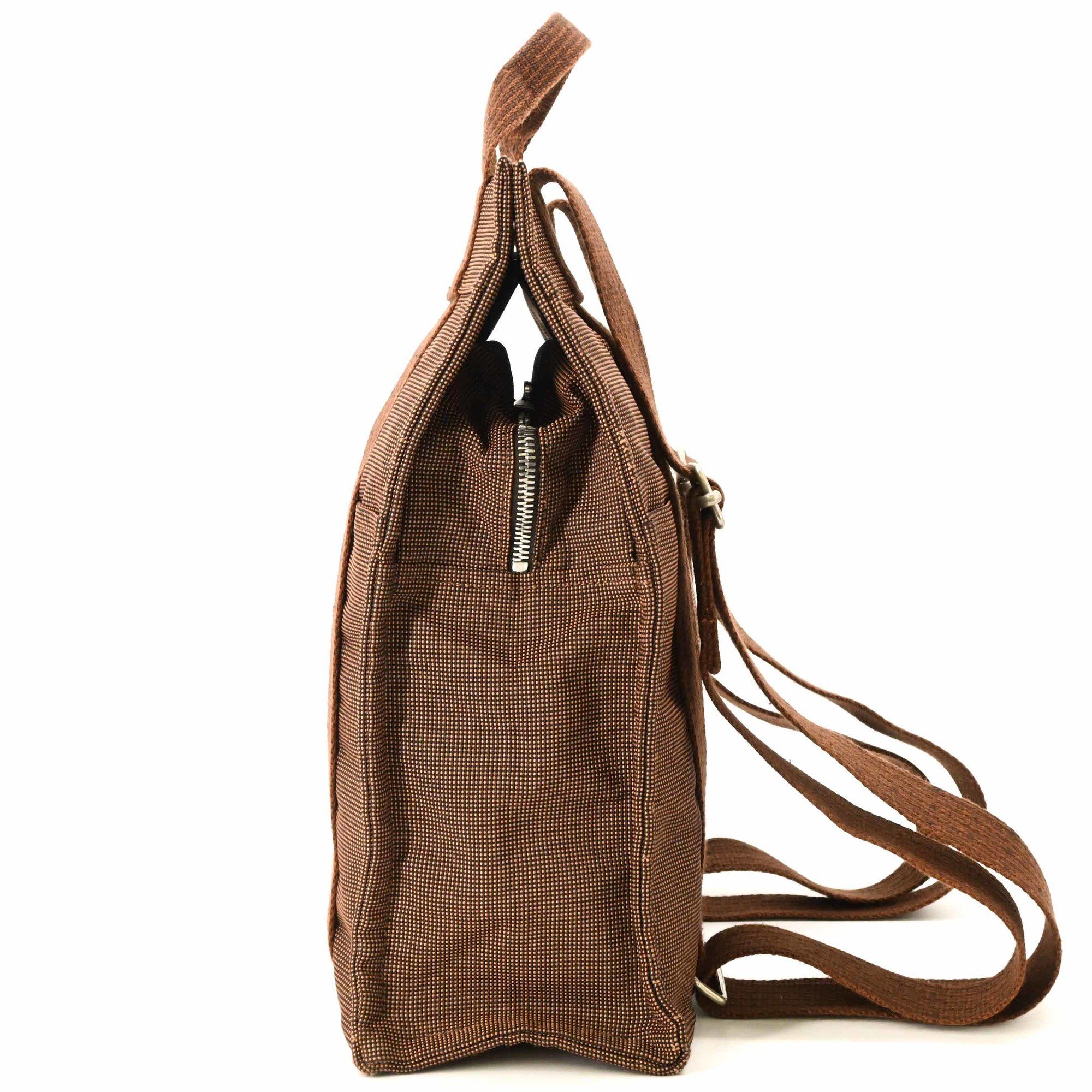 Her Line Nylon Canvas Backpack (Pre-Owned) - Hermes - Modalova